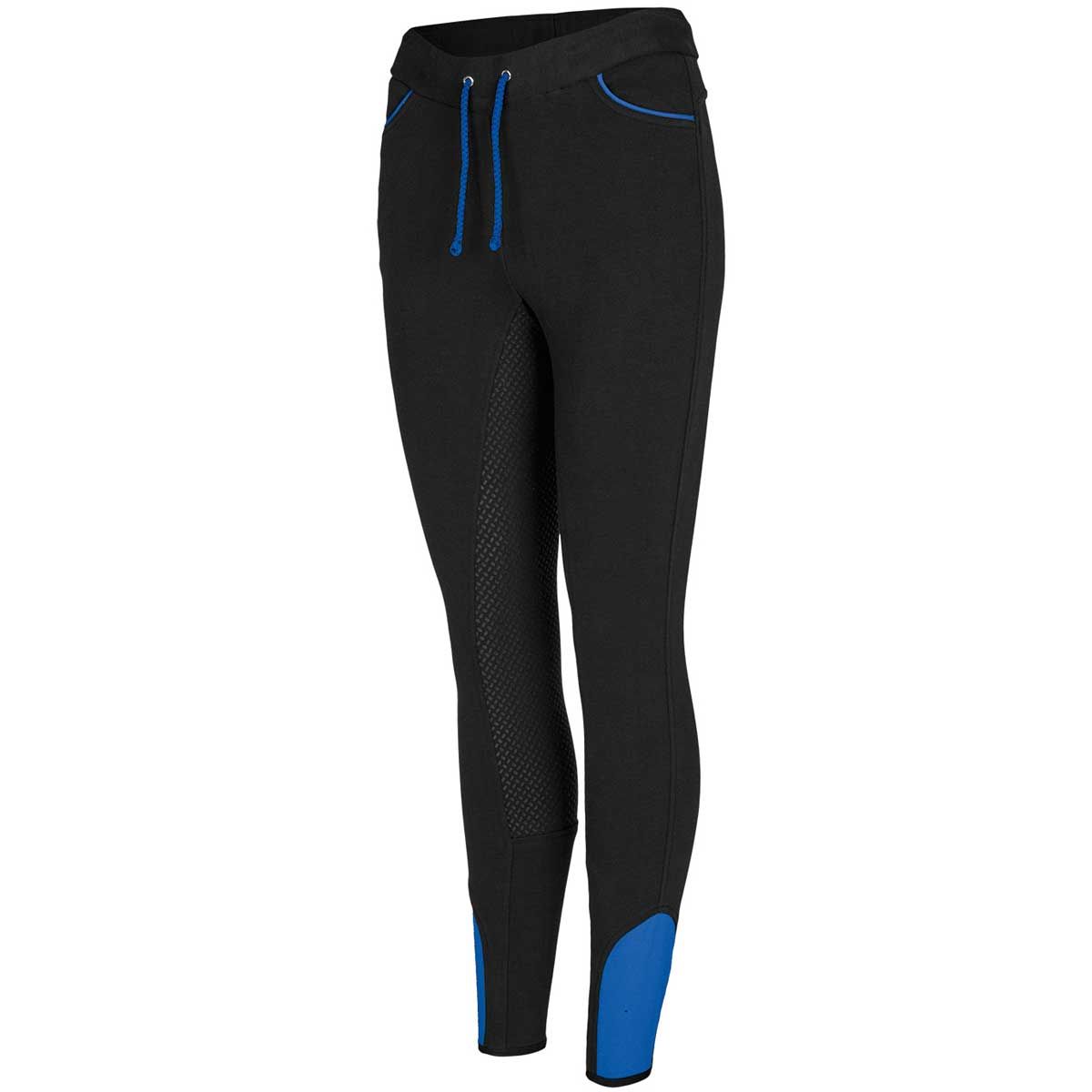 BUSSE Riding leggings LISSY svart (diva blue) 34