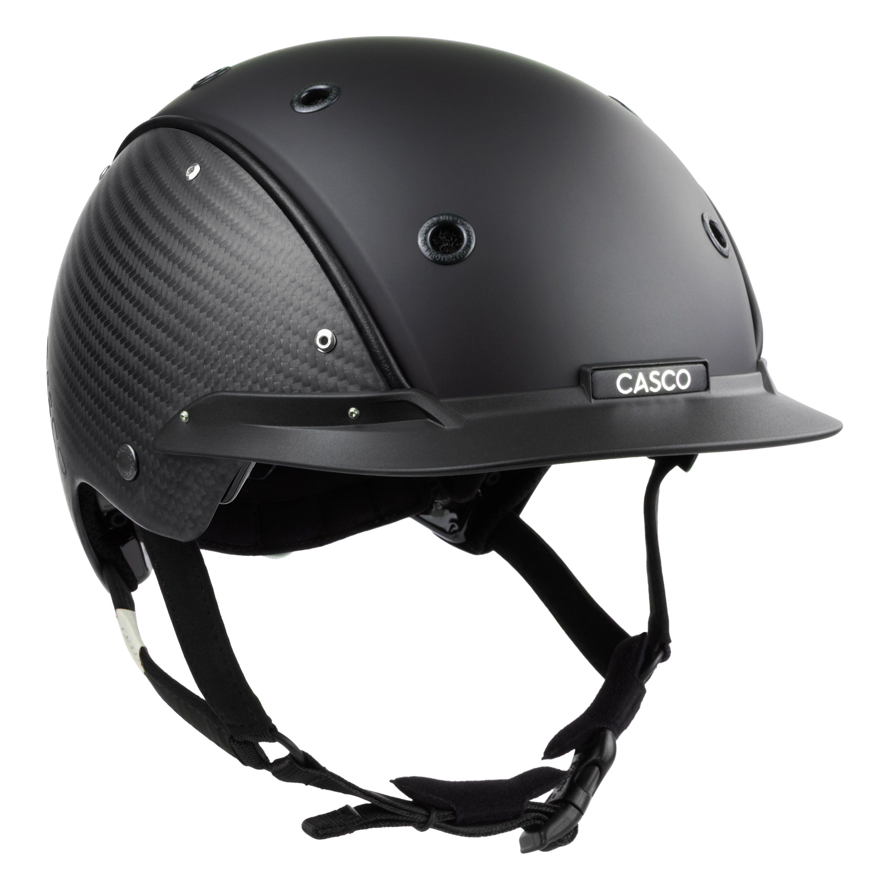 Casco Champ Split Carbon casque d'équitation noir carbone