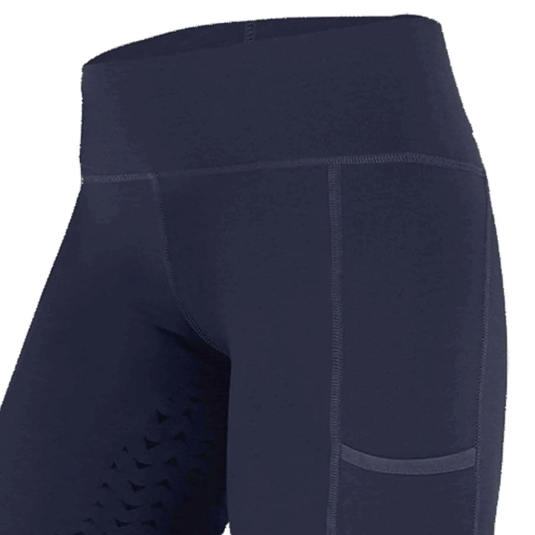 ELT Reitleggings Ella mit Silikon-Vollbesatz, atmungsaktiv, nachtblau D34