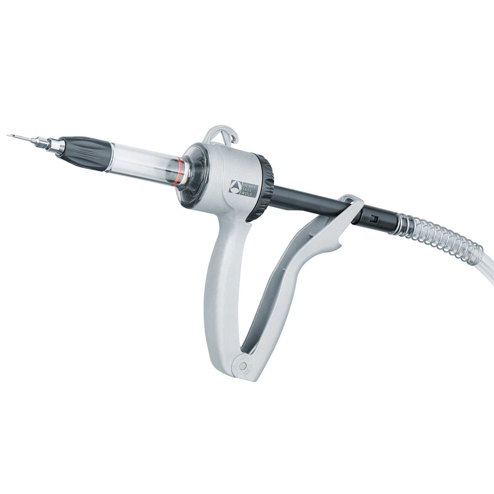 HSW ECO-MATIC Injector 0.5-12.5 ml, Self-Filling Syringe Tubing