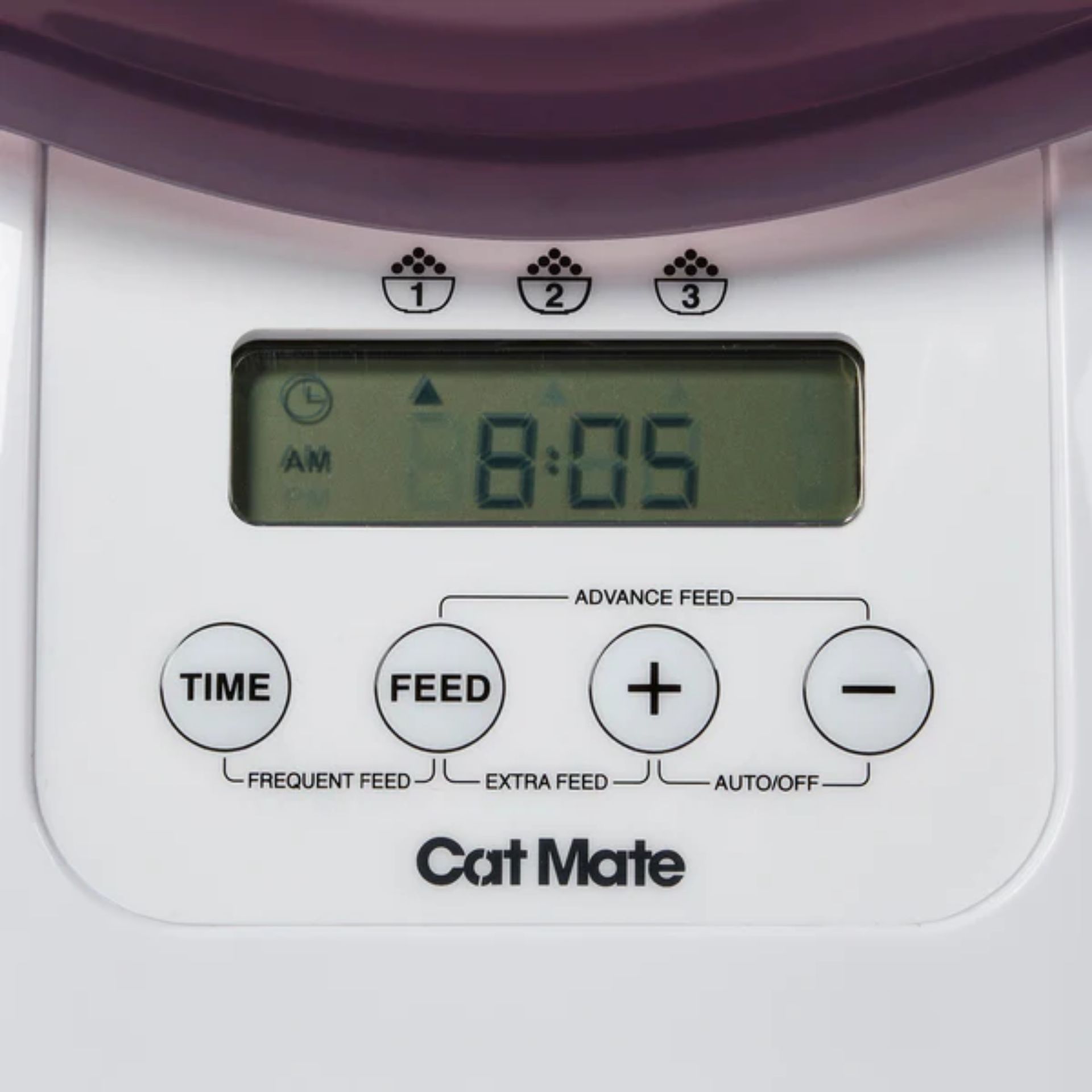 Cat Mate C3000 Distributeur automatique de croquettes, 3 kg, commandes
