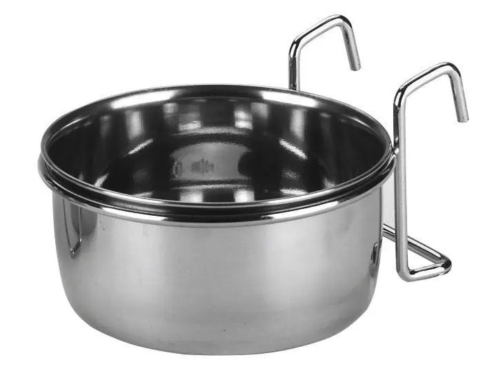 Stainless Steel Cup with holder 600 ml 12 cm