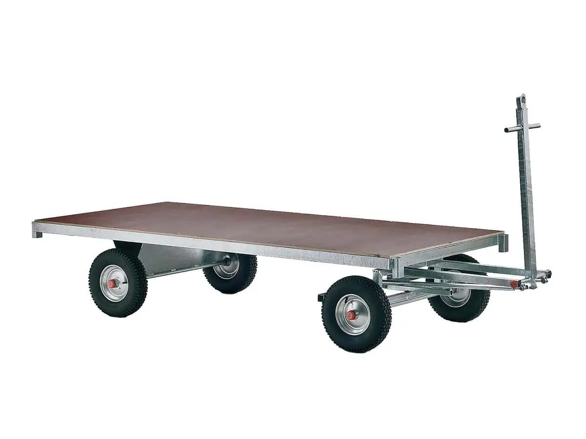 Growi Handpritschenwagen mit Plattform, 1,25 x 2,5 m