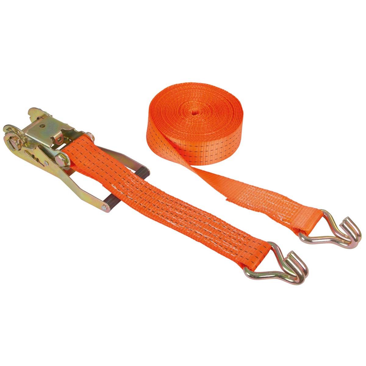 Kerbl kétrészes racsnis rögzítőheveder, teherbírás 2000/4000 kg, 15 m x 50 mm