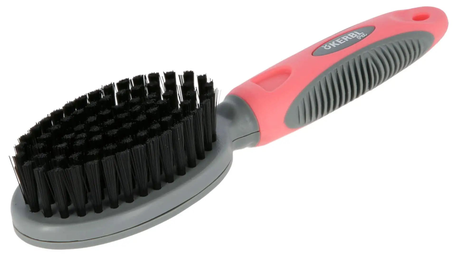 Kerbl Spazzola per Gatti 20 cm, Impugnatura Ergonomica con Lamelle in Gomma