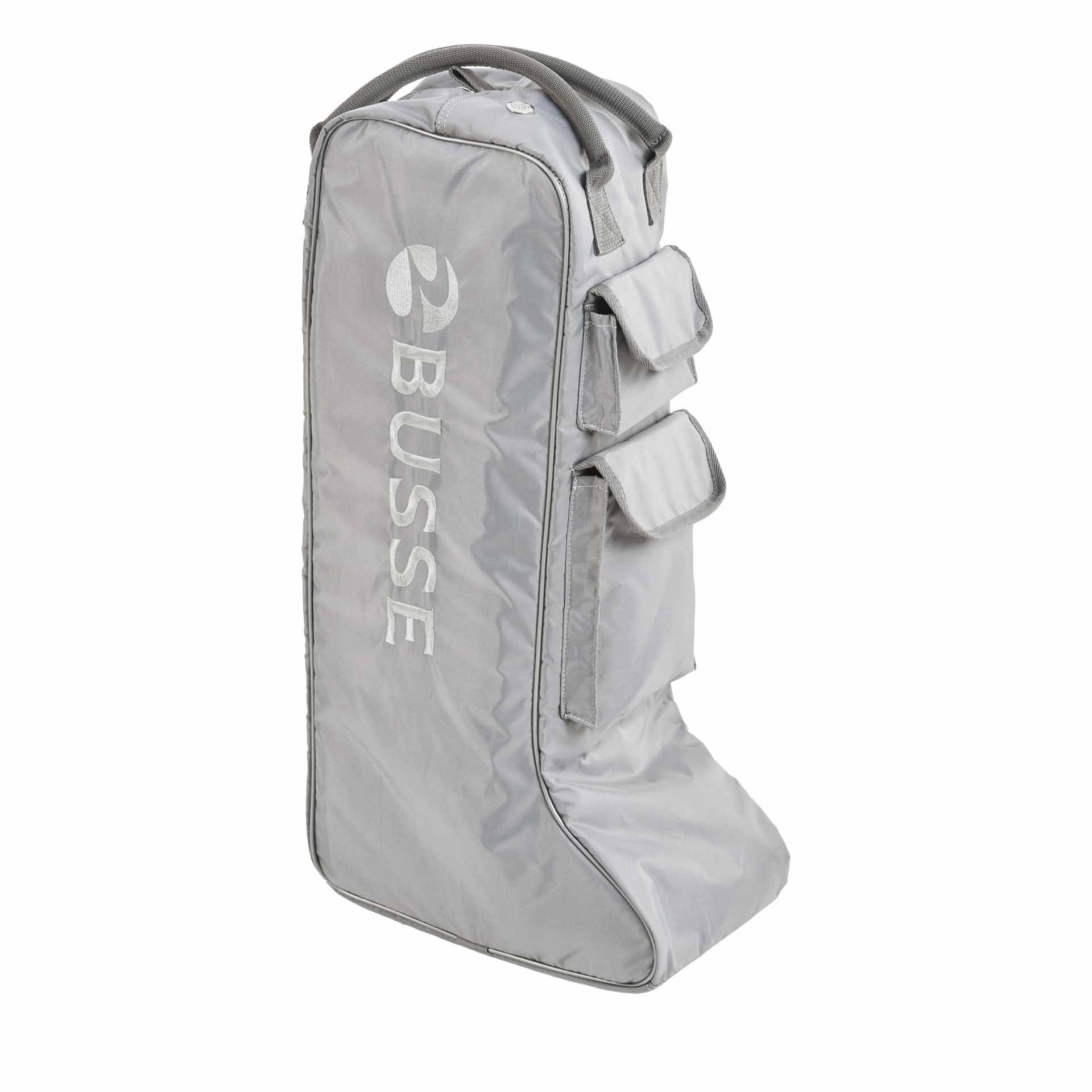 BUSSE Stiefeltasche RIO PRO für Reitstiefel, grau/navy