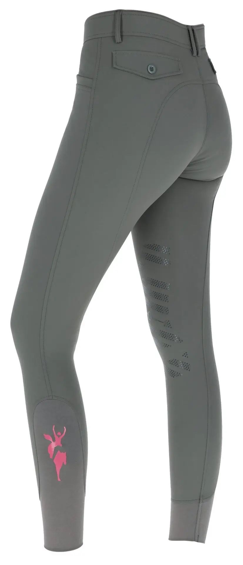 Janne xPinkRibbon Riding Breeches graphite, size 38