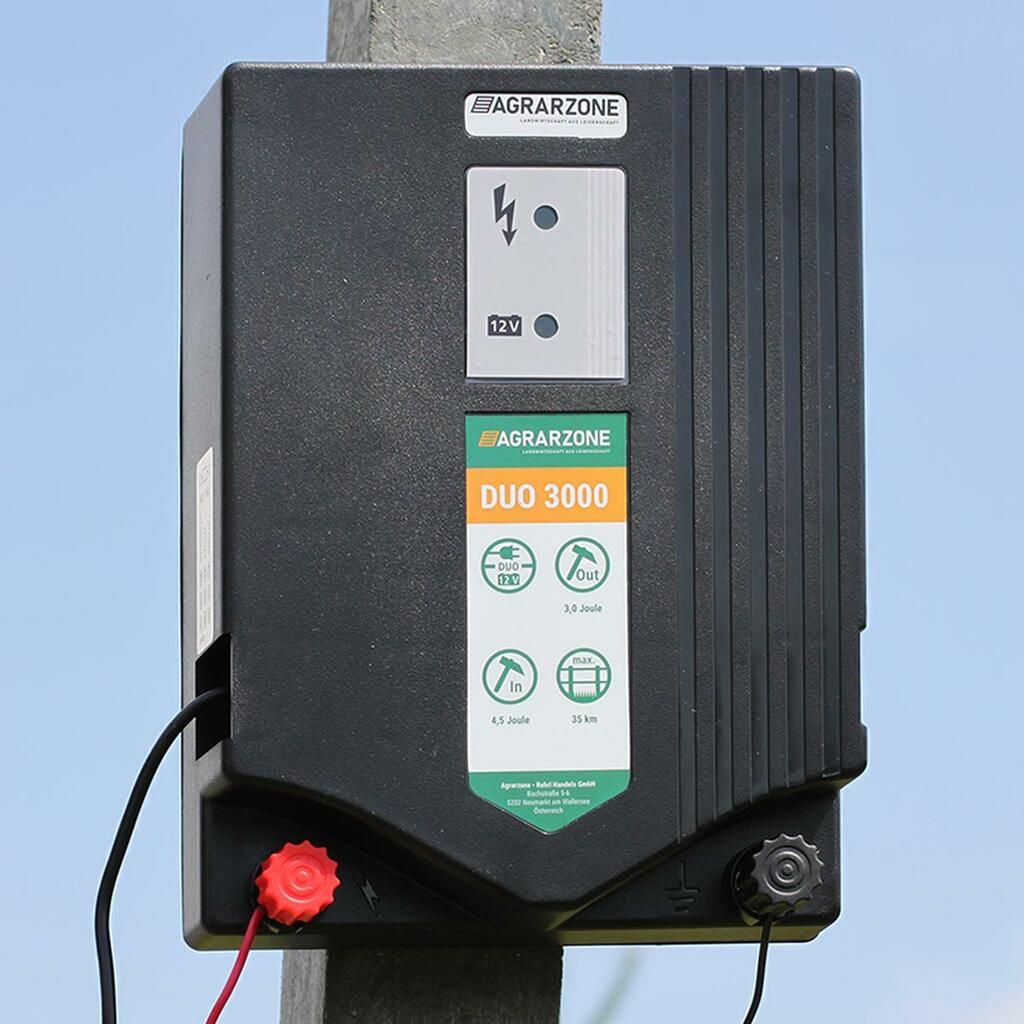 Wolf-Notfall Set für Schafhalter 12V / 230V, Netz 500 m und Litze 1000 m, Vorderansicht