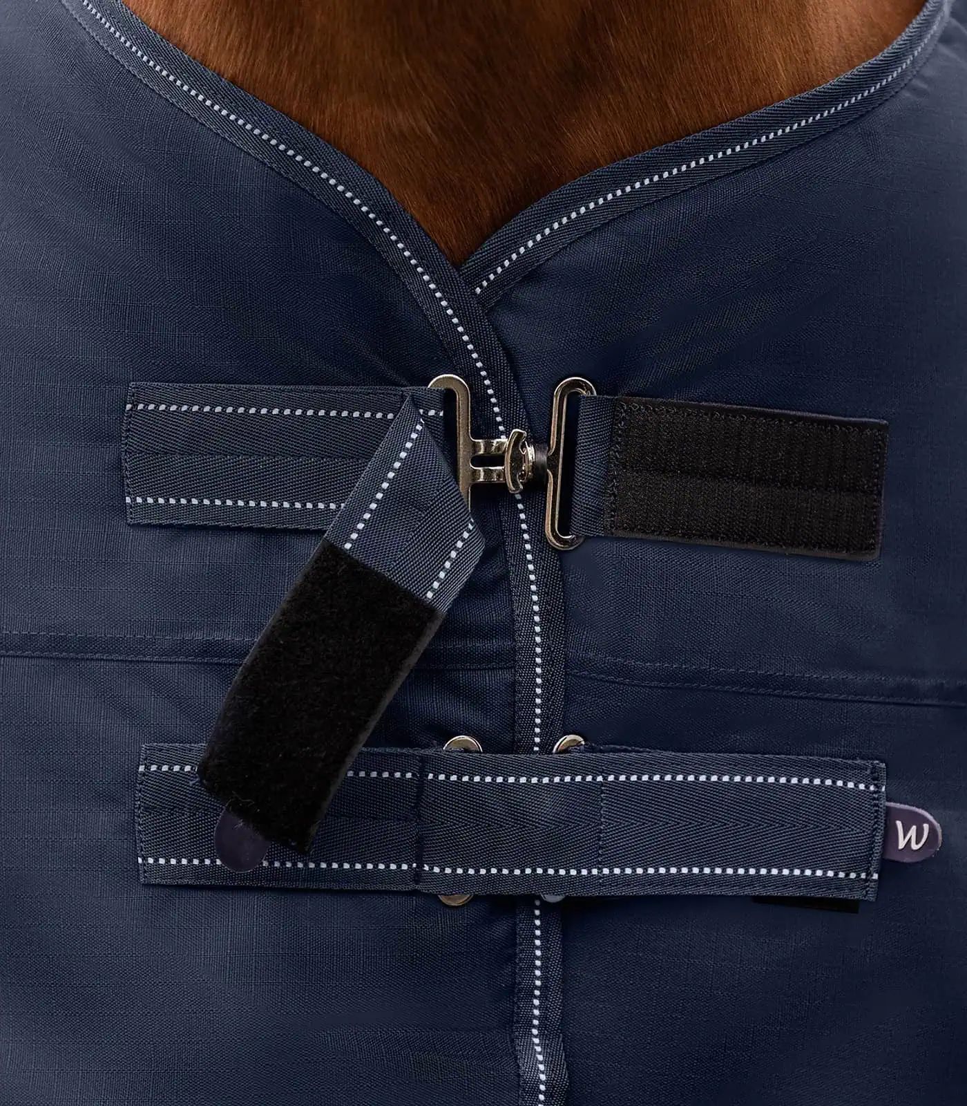 Waldhausen ARCTIC Outdoordecke Light, wasserdicht, 600 Denier, schwarz, nachtblau, 155 cm