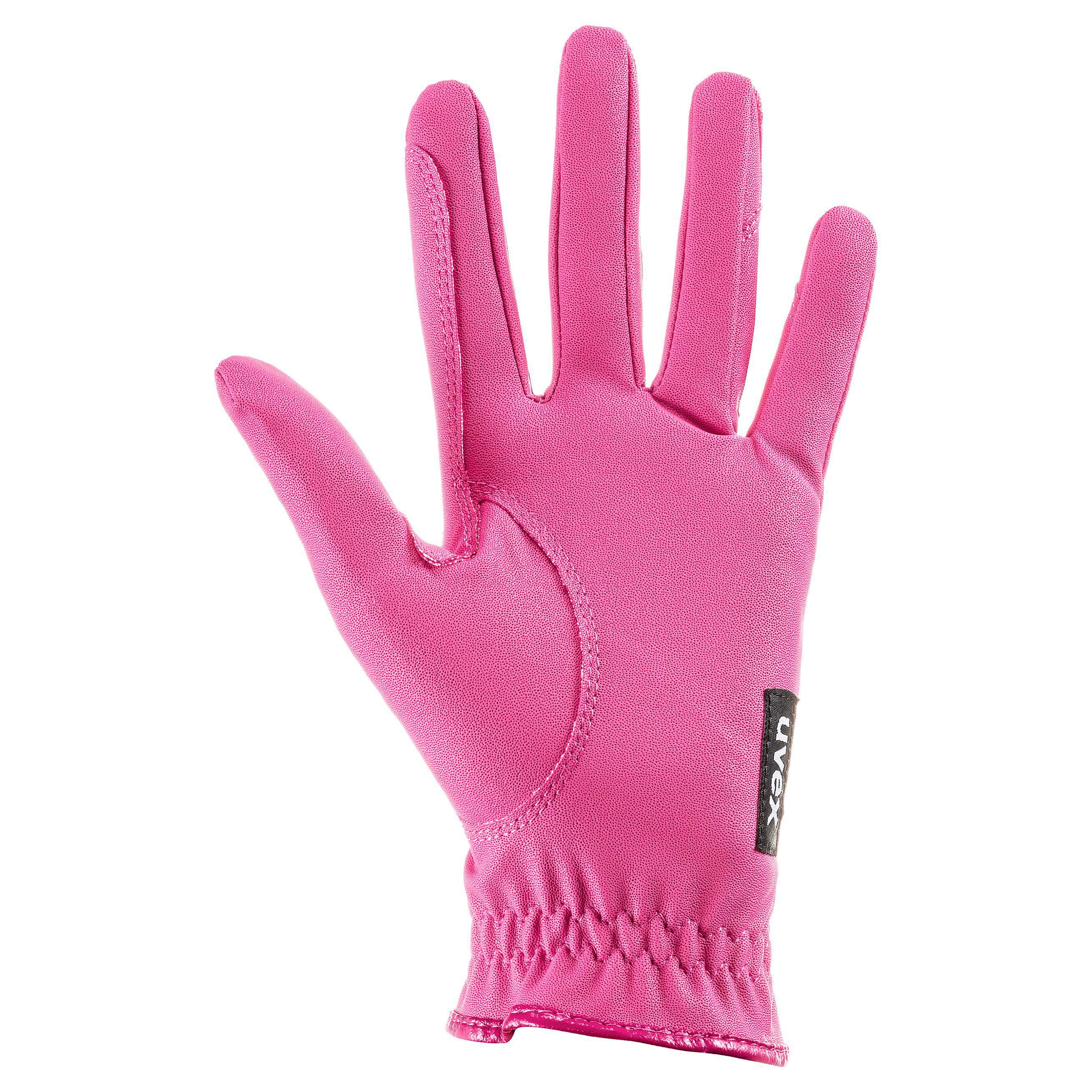 Gants d'équitation uvex sportstyle kid pink 4