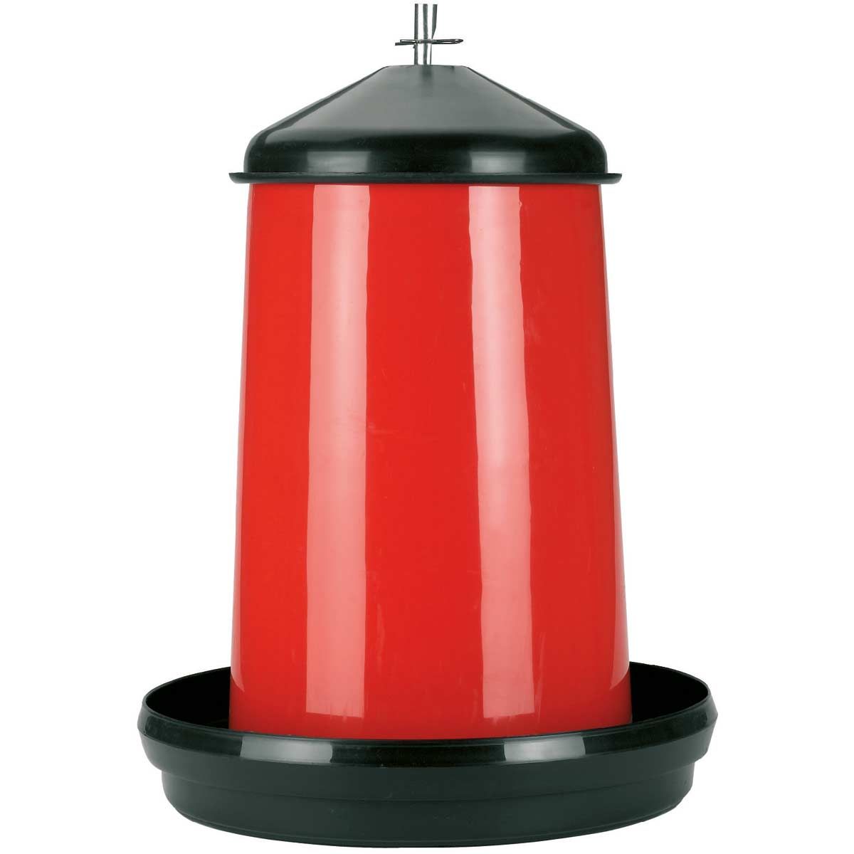 Mangeoire automatique Kerbl pour poules 27 L, incassable avec couvercle