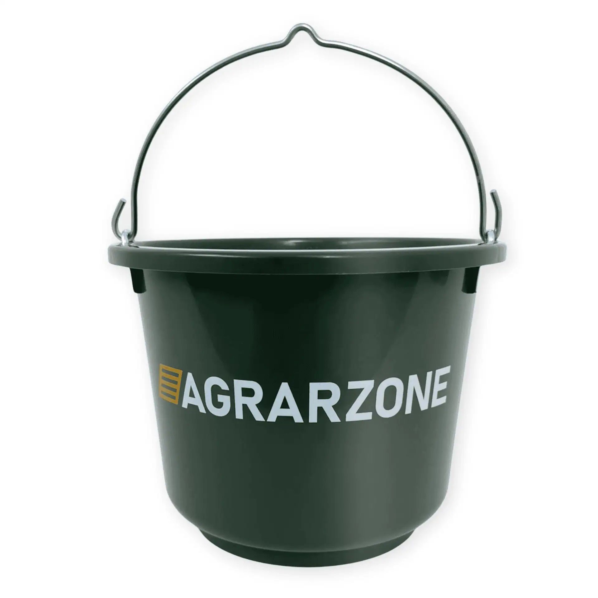 Agrarzone Galeata universală construcții și grajduri 12 L, verde, vedere din față