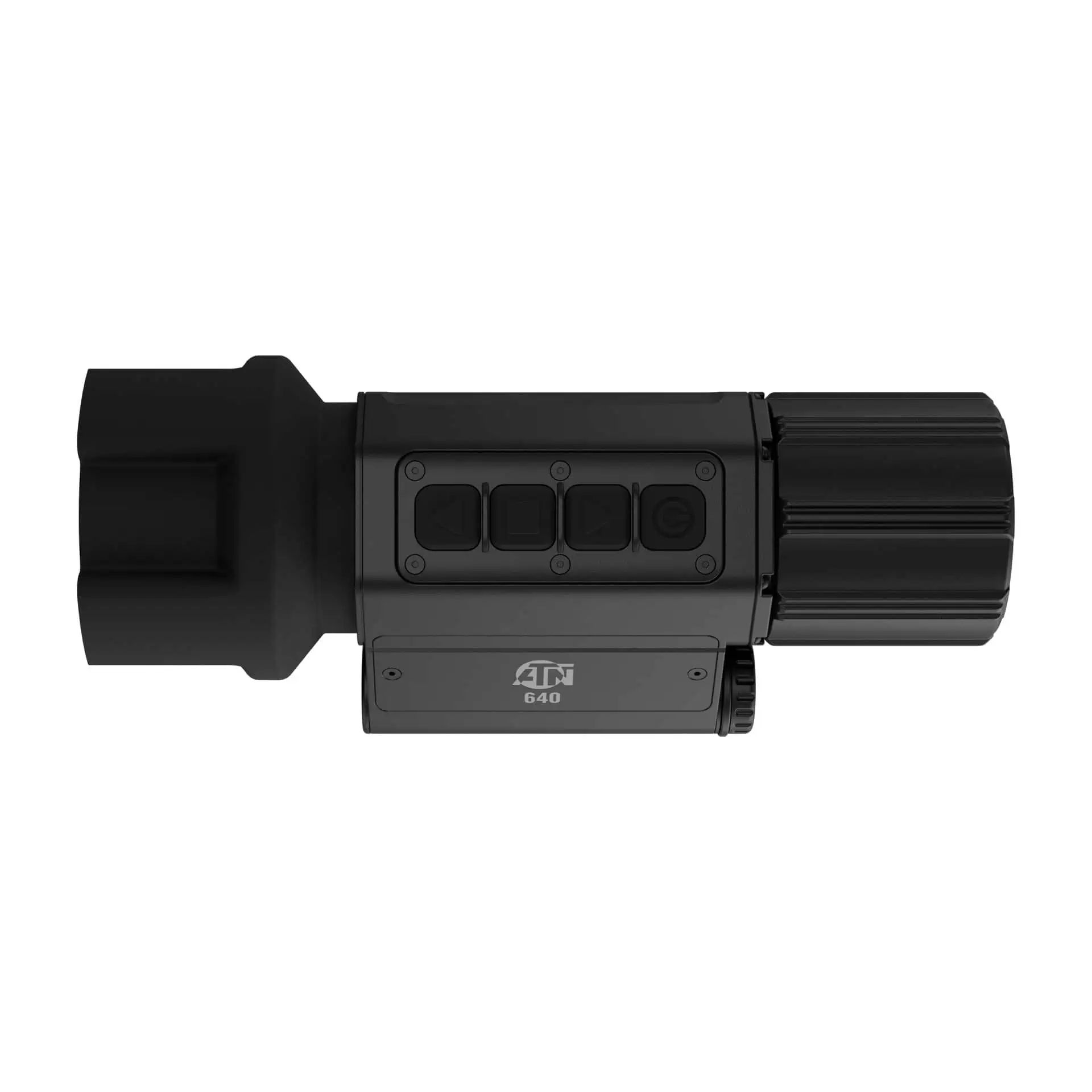 ATN TICO-LTV 650X dispozitiv termic clip-on pentru optică, vedere laterală