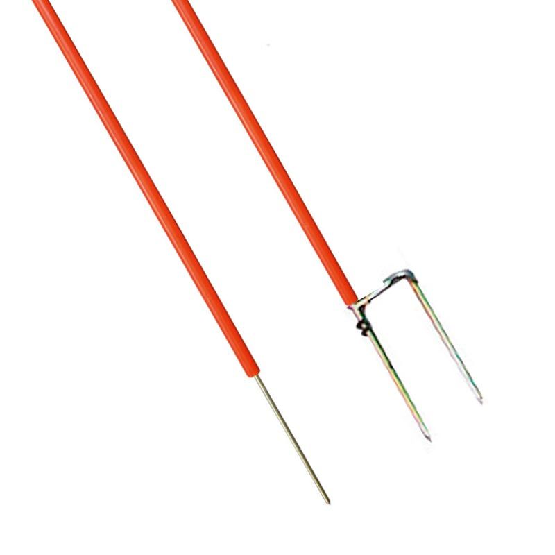AKO Poultrynet Rete per Pollame Elettrificabile Verde 112cm, dettaglio, palo