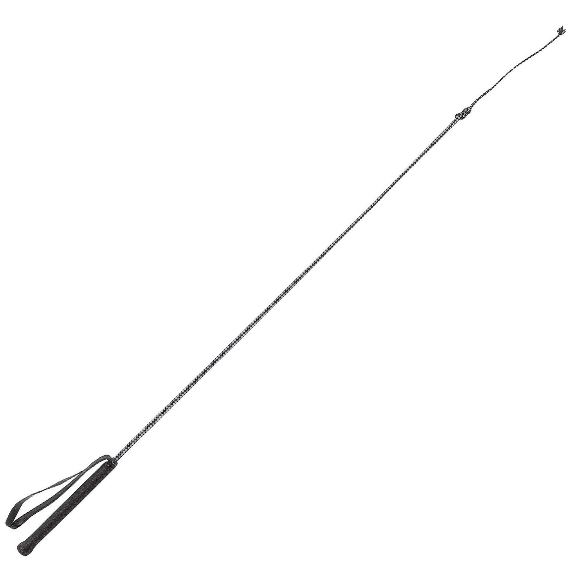 Frustino Covalliero 90 cm in Fibra di Vetro con Cinturino, Nero