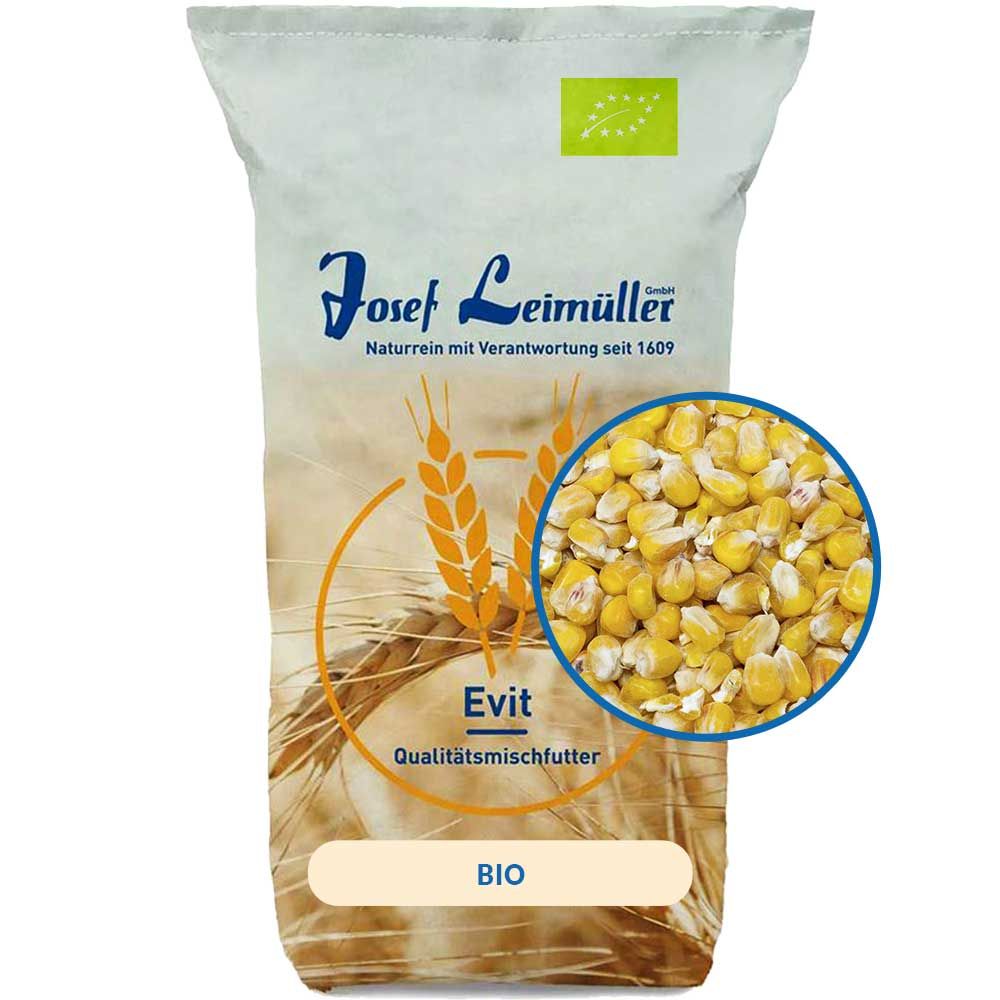 Leimüller Premium Mais biologico intero 25 Kg, confezione