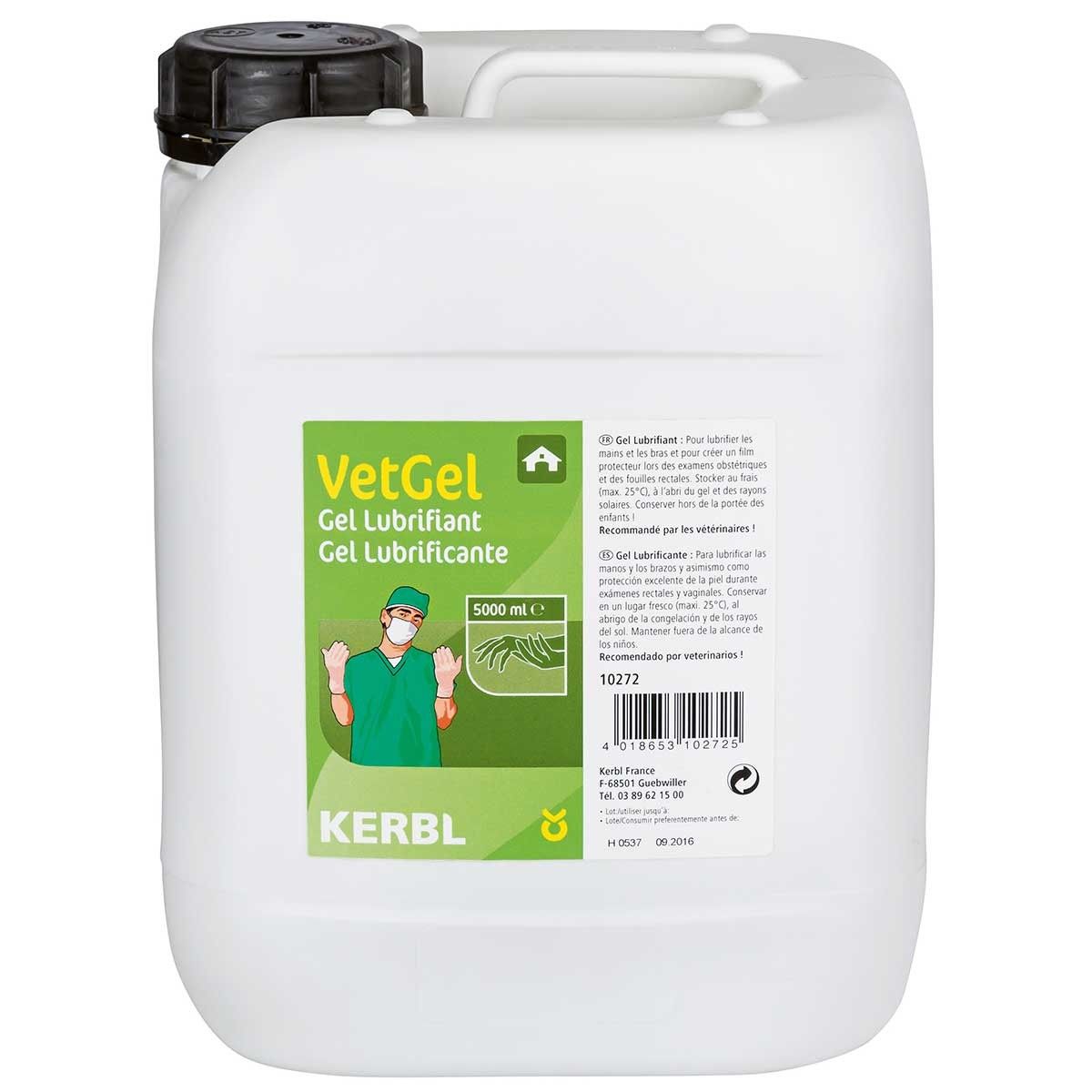 Kerbl Gleitschleim VetGel für Hände, Arme & Geburtshilfe 5 L