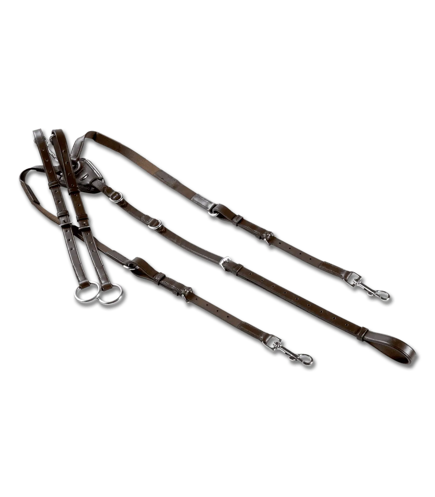 Waldhausen X-Line Bricole en Cuir avec Élastique et Boucles Inox