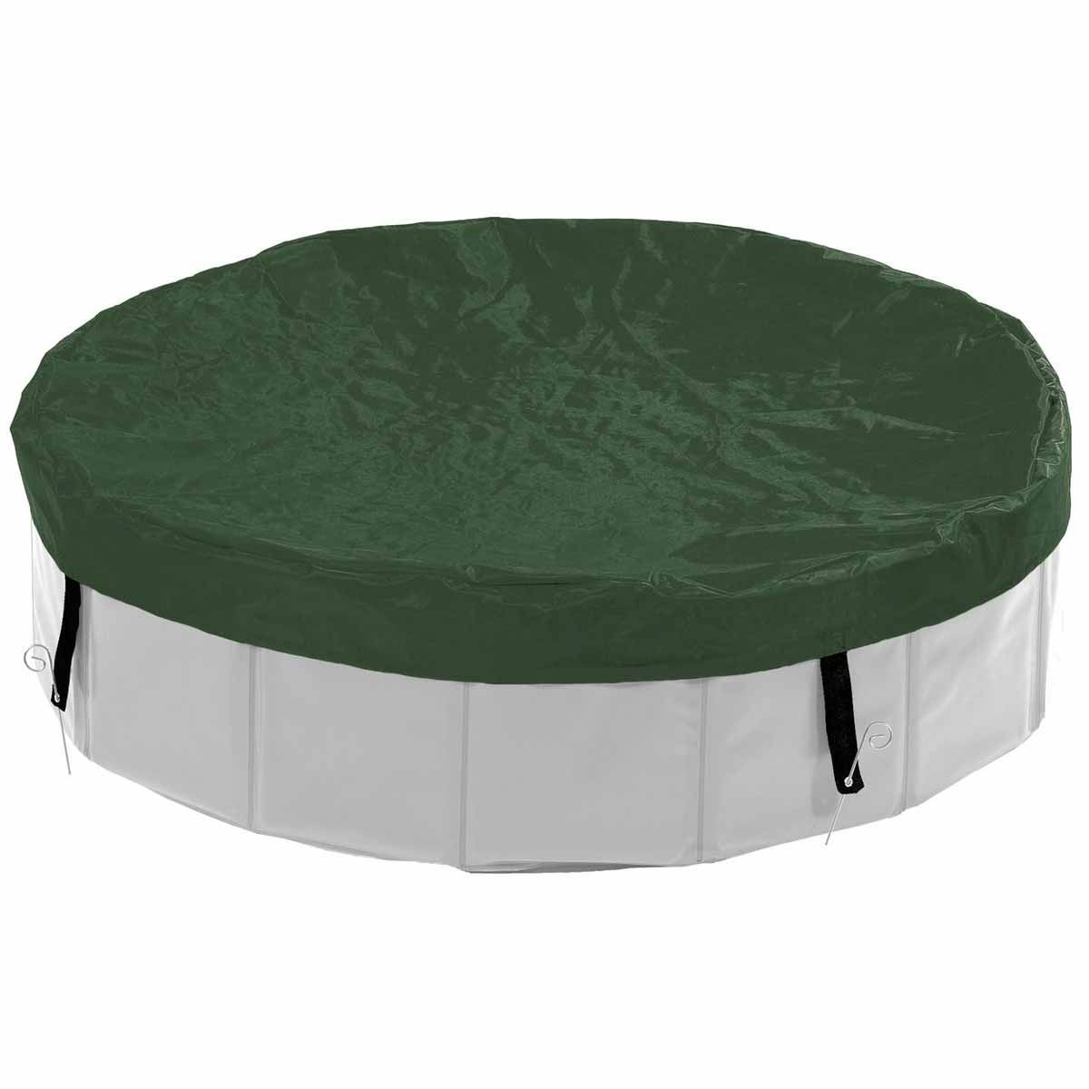 Karlie kutyamedence takaró DOGGY POOL COVER, védő ponyva medencéhez, zöld, 80 cm