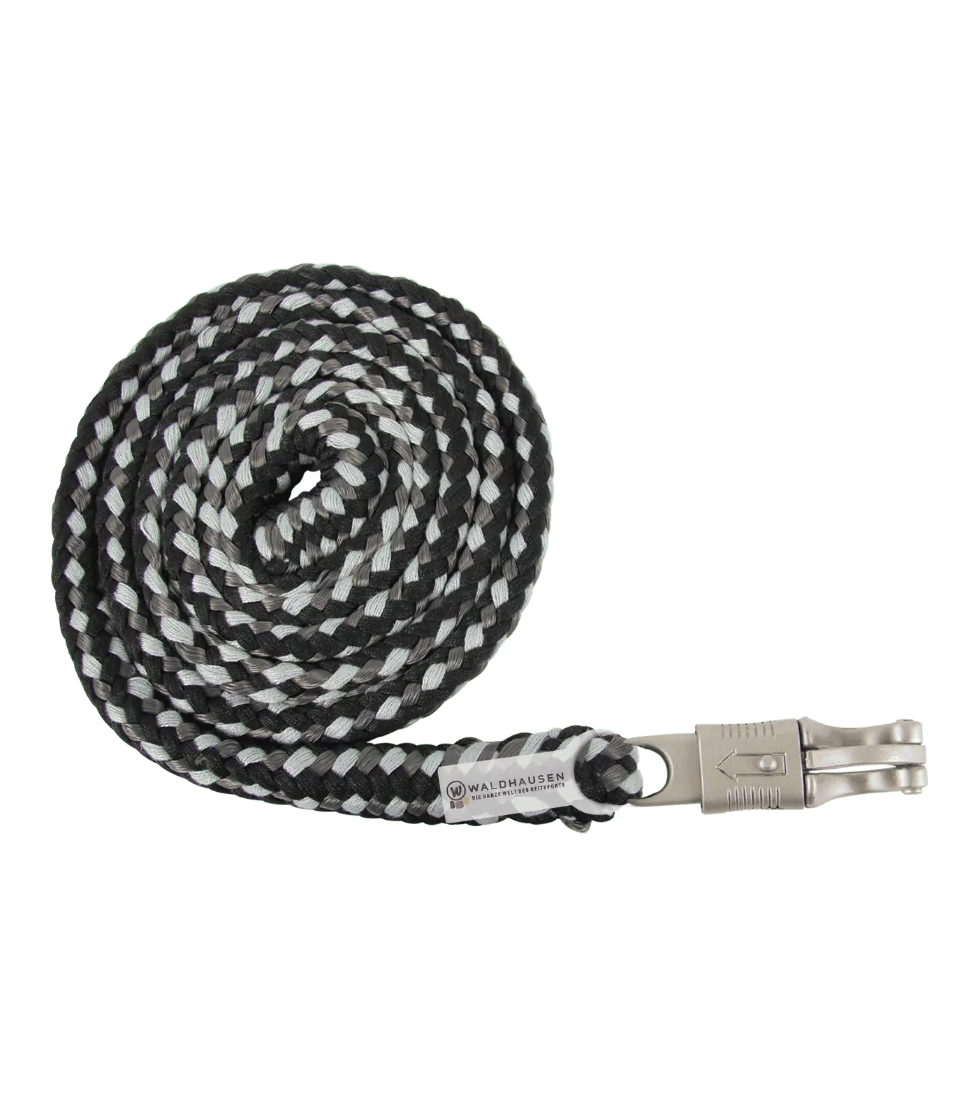 Plus Lead Rope - Panic Hook black/gray