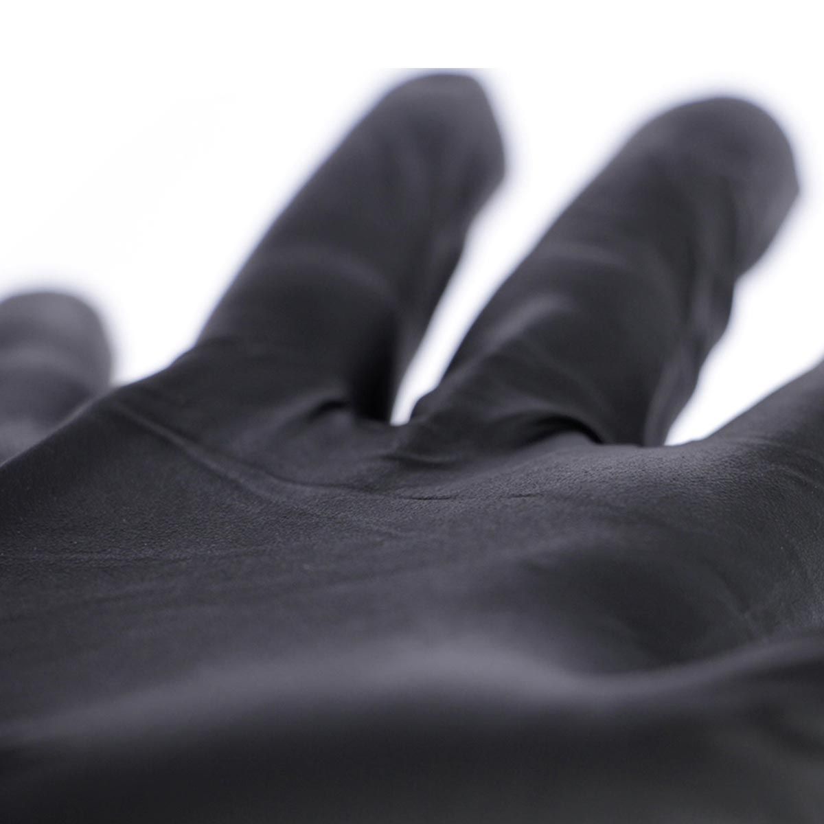Kerbl Gants de traite Nitrile Long Black, extra longs, 50 pièces, XXL
