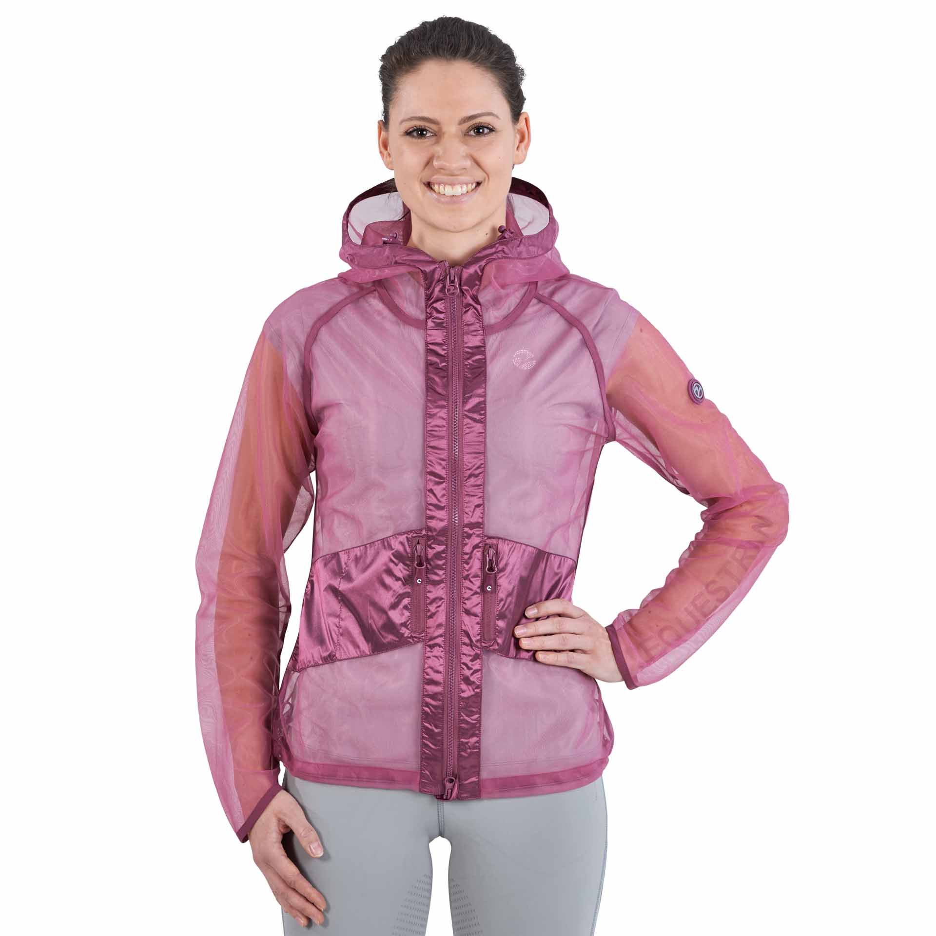 Veste BUSSE FLY, protection anti-insectes légère pour cavalières, vue de face
