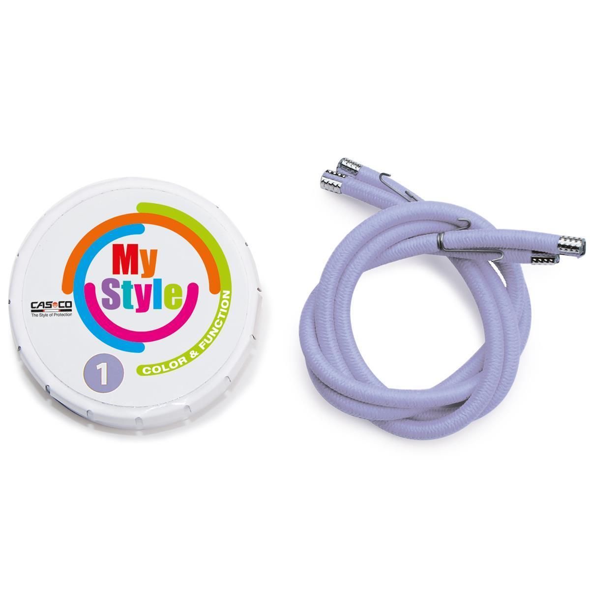 Casco My Style Streifen violet L/XL