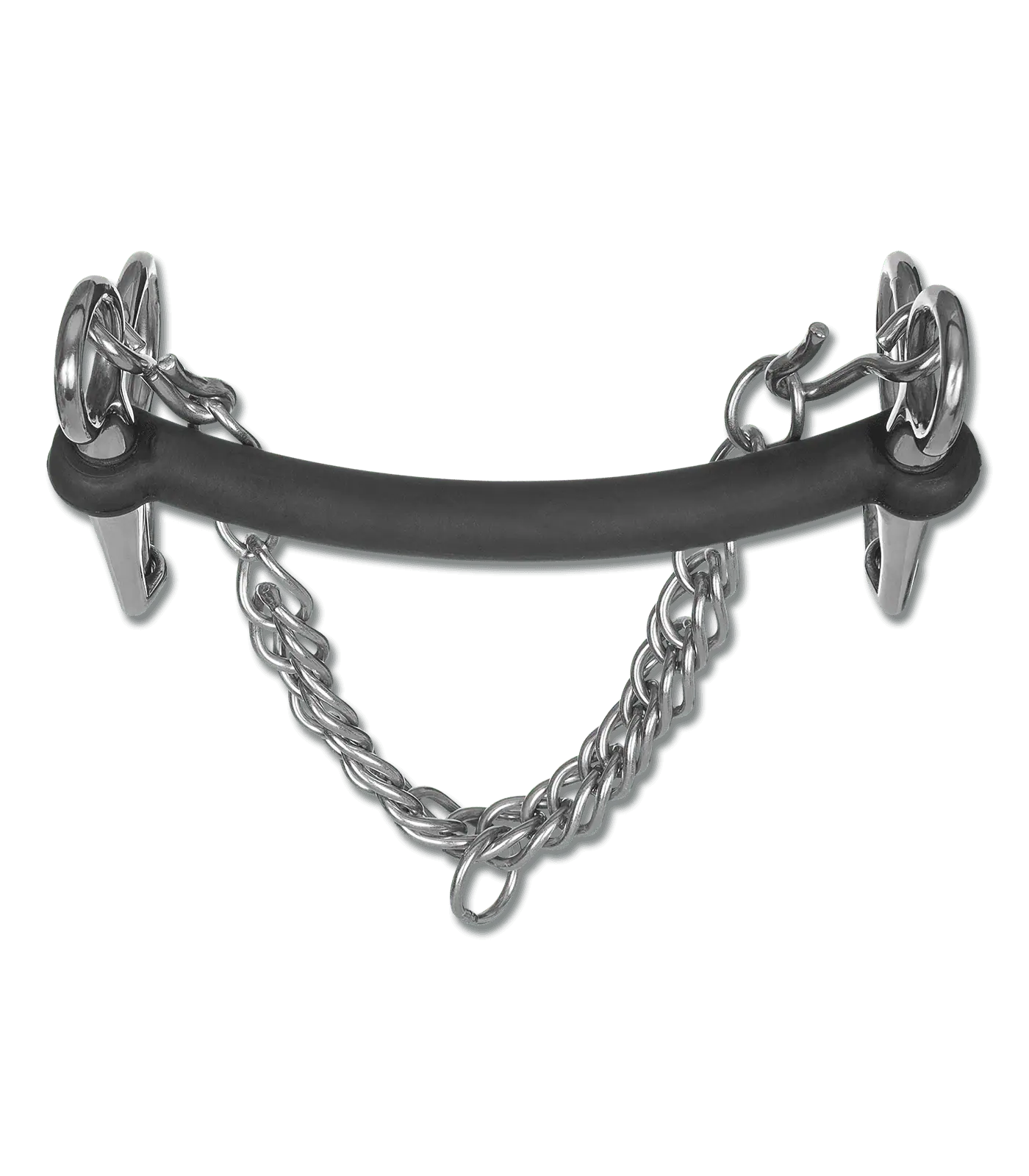 Waldhausen Pelham Caoutchouc Canon Rigide, Mors Anatomique, 13,5 cm