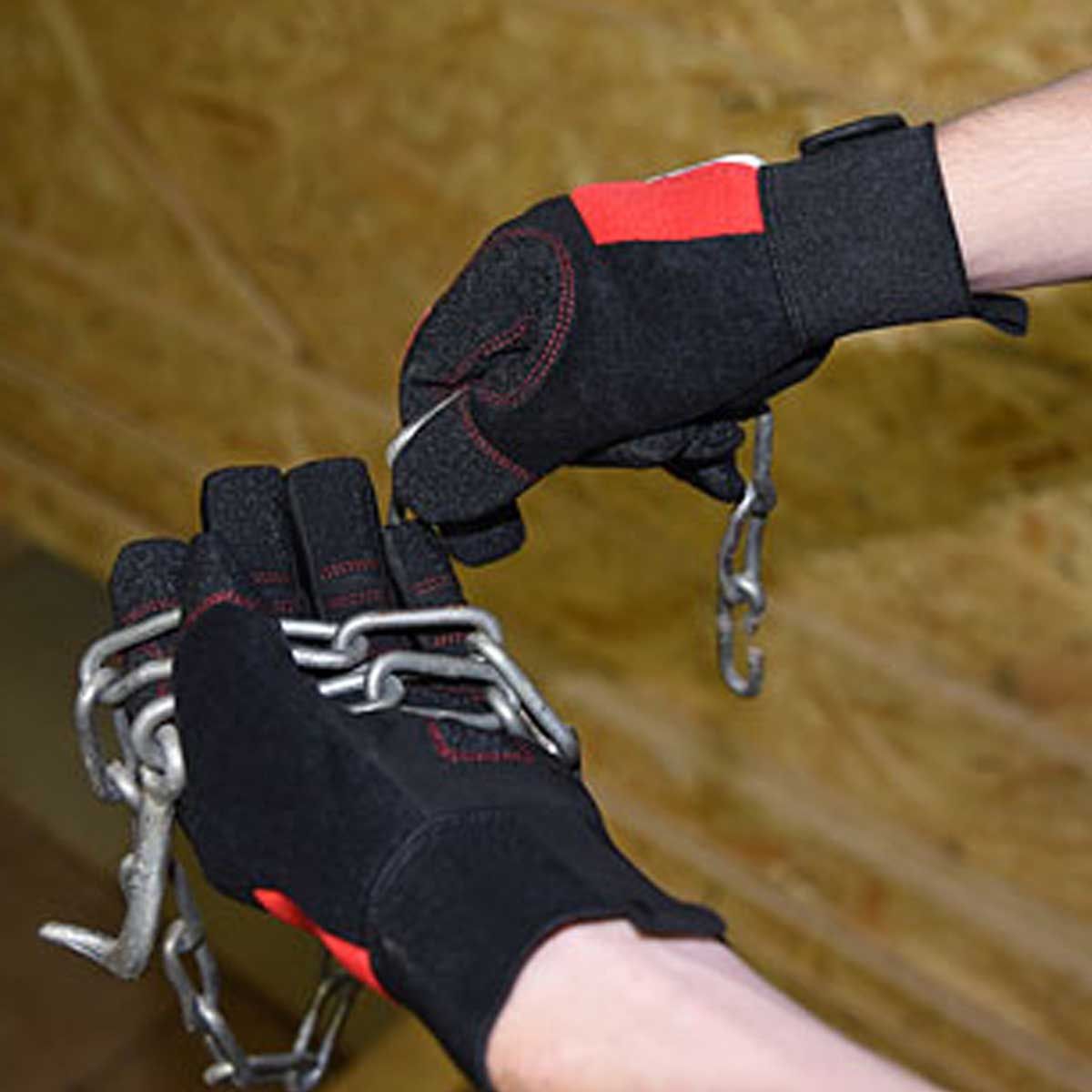 Keron Active Mechanic Hermes munkakesztyű PVC megerősítéssel és tépőzáras rögzítéssel, 8