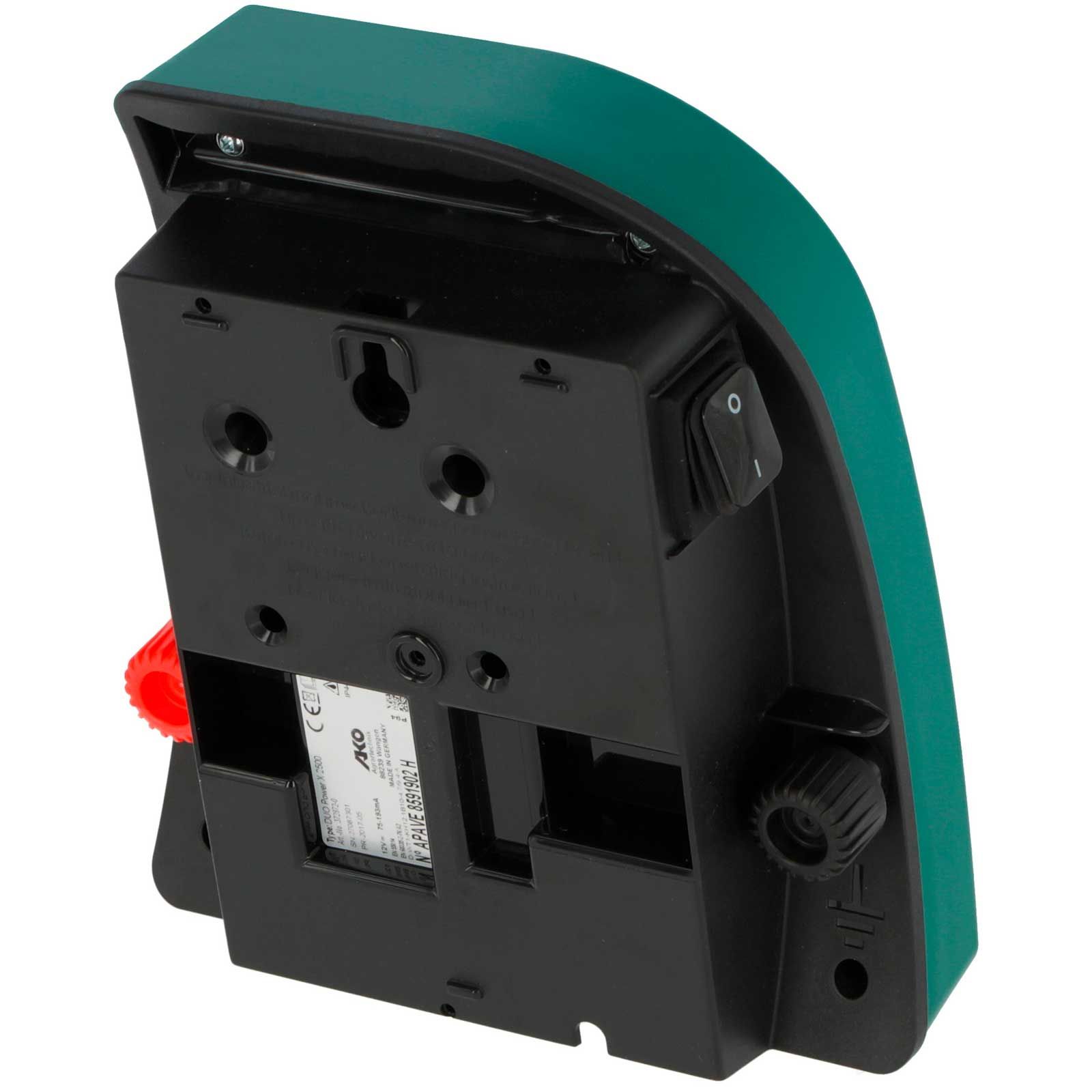 AKO Duo Power X 2500 Elstängselaggregat 12V / 230V, 3,2 Joule