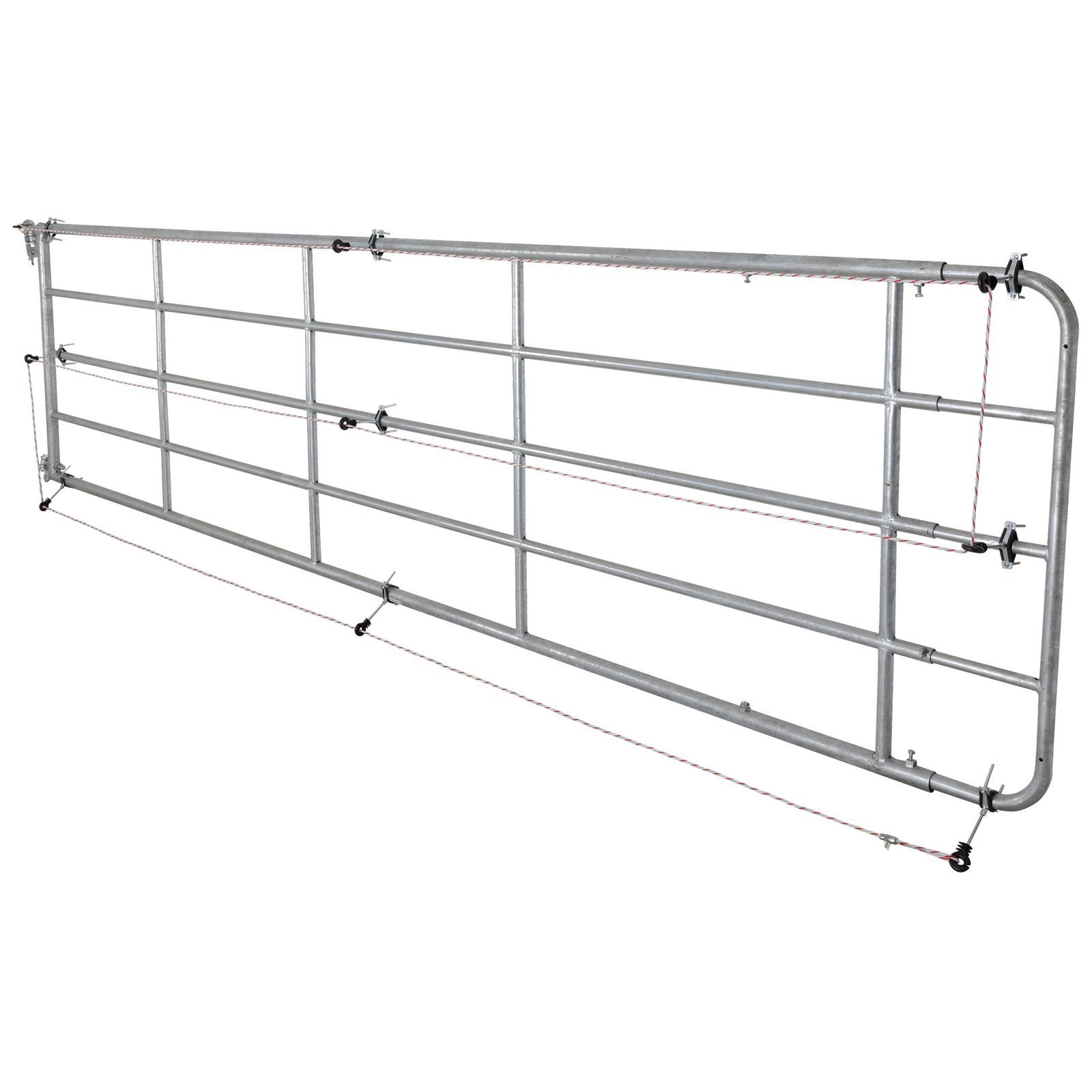 Kerbl Elektro-Set für Weidetore zur Wolfsabwehr, 9er-Set