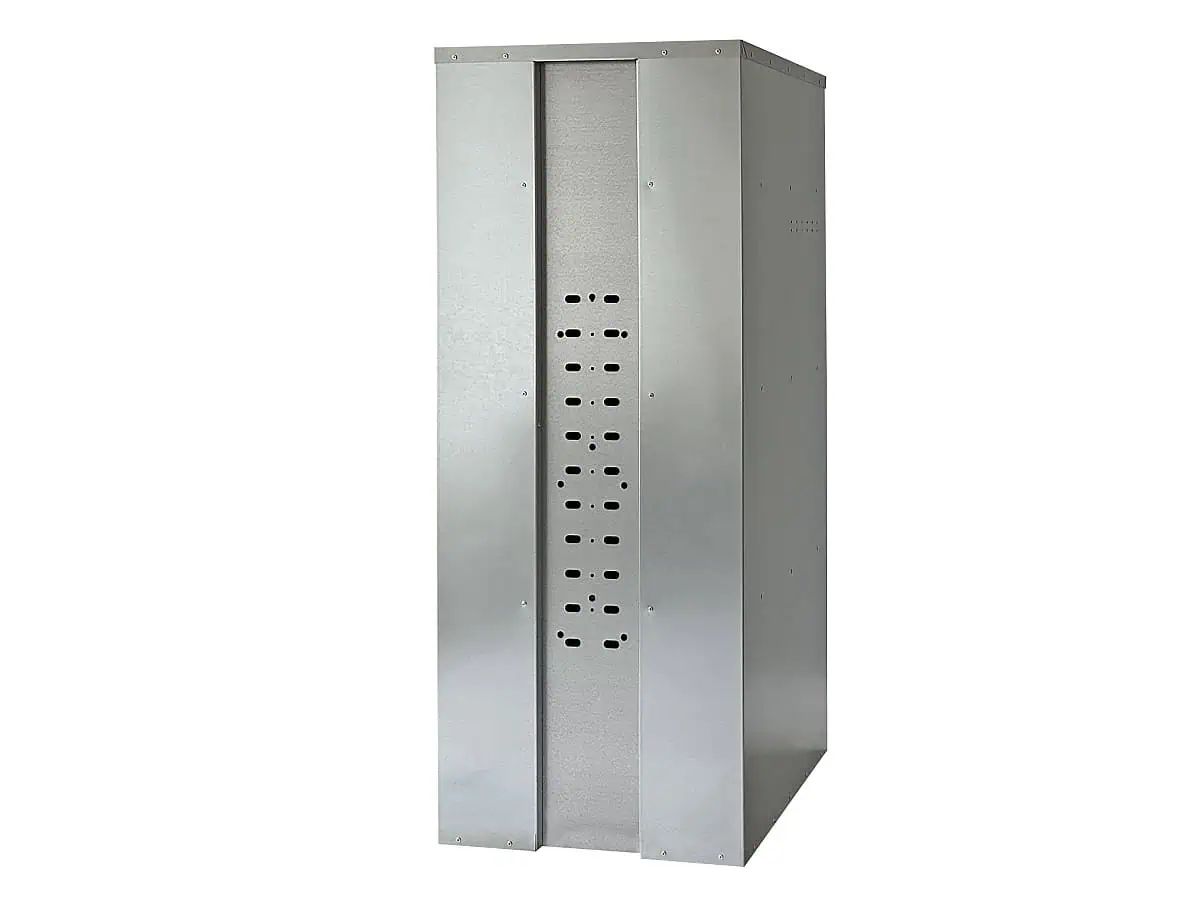 Growi Universalschrank für Reitausrüstung, Sattelkammer-Aufbewahrung, Zylinderschloss, 150 x 60 x 60 cm