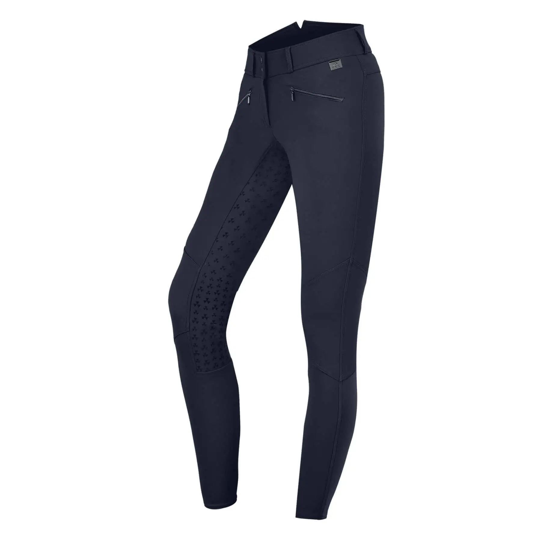 Pantalon d'équitation ELT Hella High Waist en silicone, fond intégral