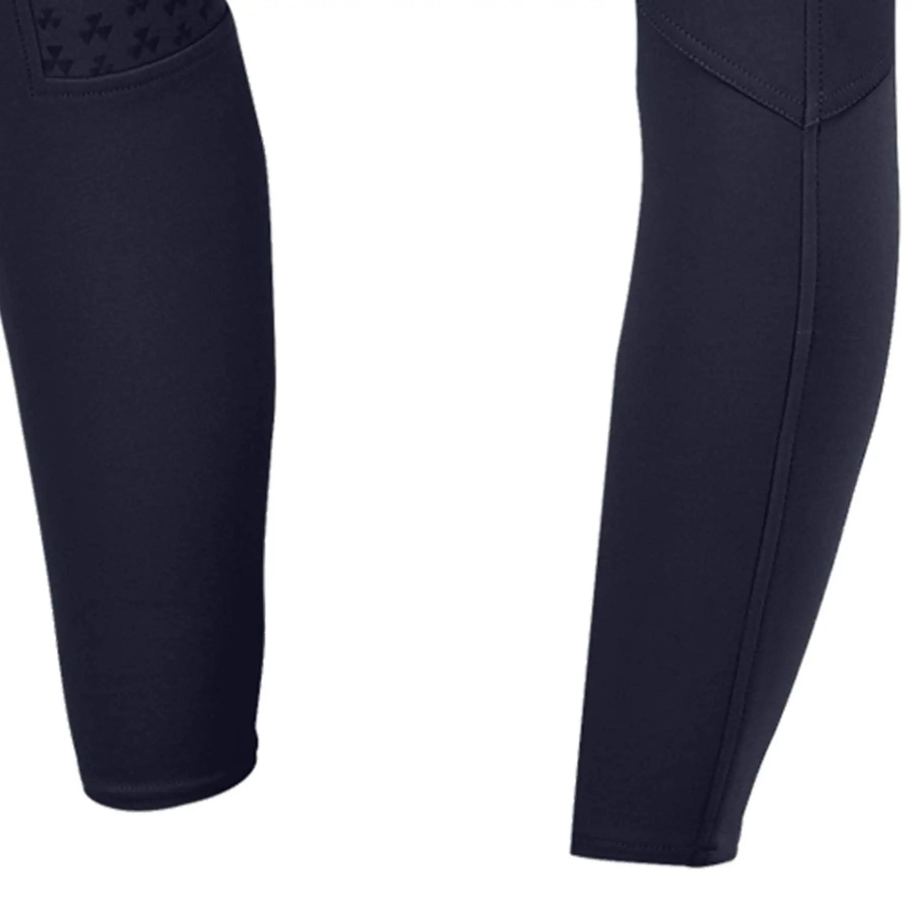 Pantalon d'équitation ELT Hella High Waist en silicone, fond intégral, bleu nuit, 34