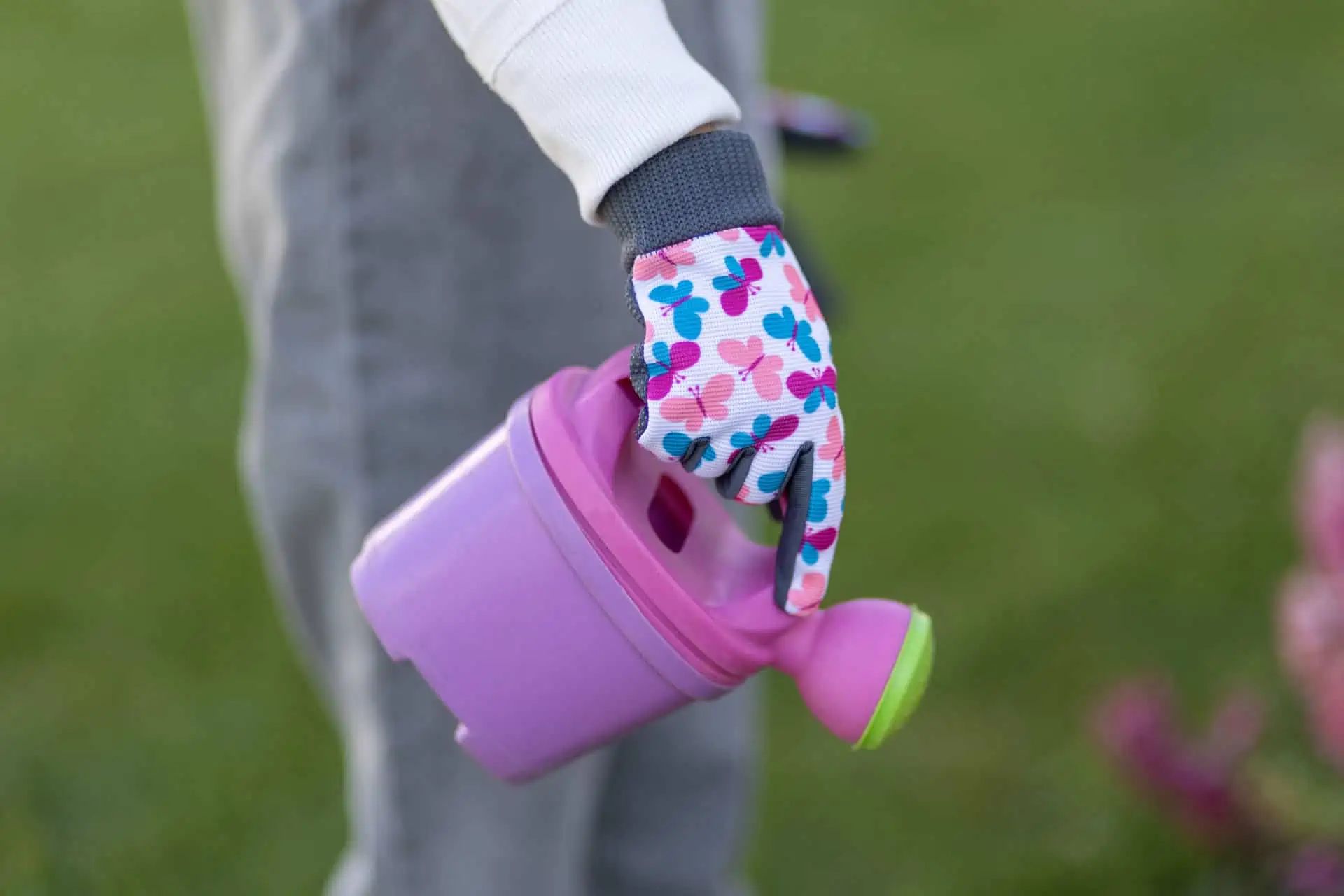 Kerbl Kinderhandschuh Joy Strickbund, atmungsaktiv & griffsicher, Butterflies
