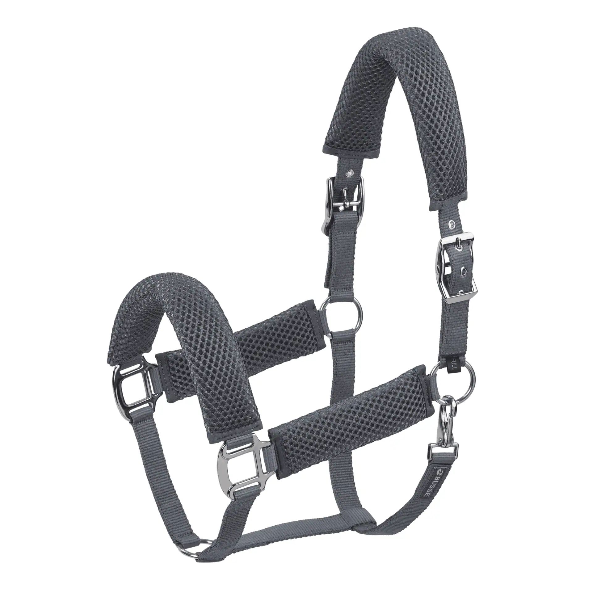 BUSSE Headcollar 3D AIR EFFECT PR XFULL gray