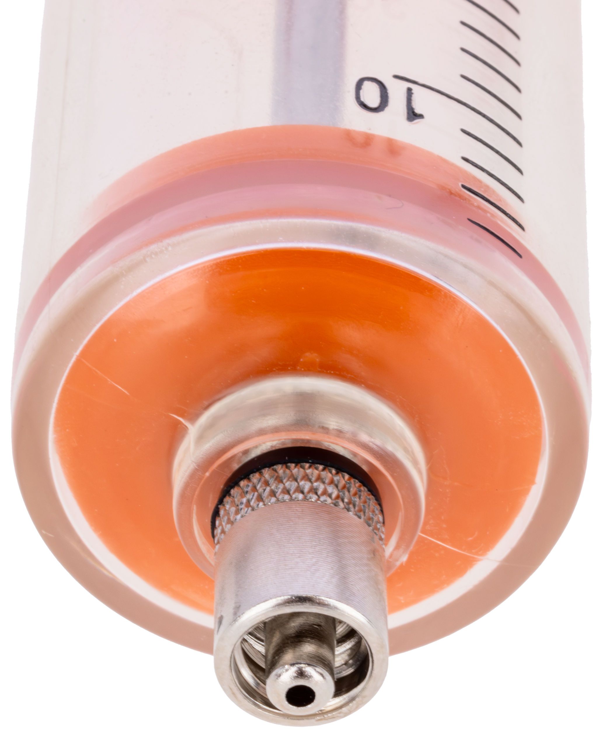 Spritze, Infusion, Orange, Metallstecker, Skalierung