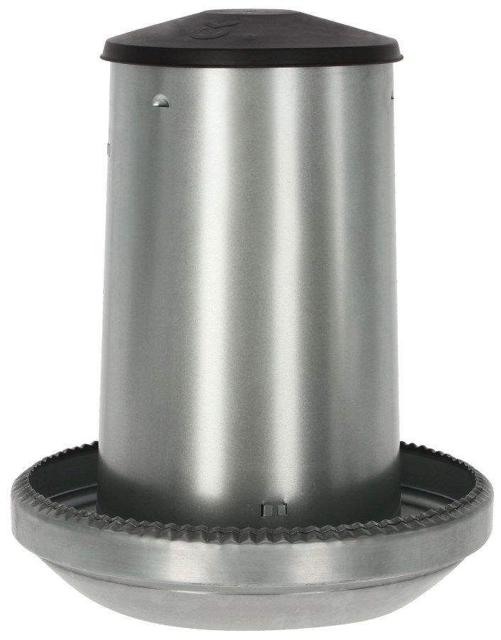 stainless steel, metal canister, public trash can, trash bin base, cylindrical container