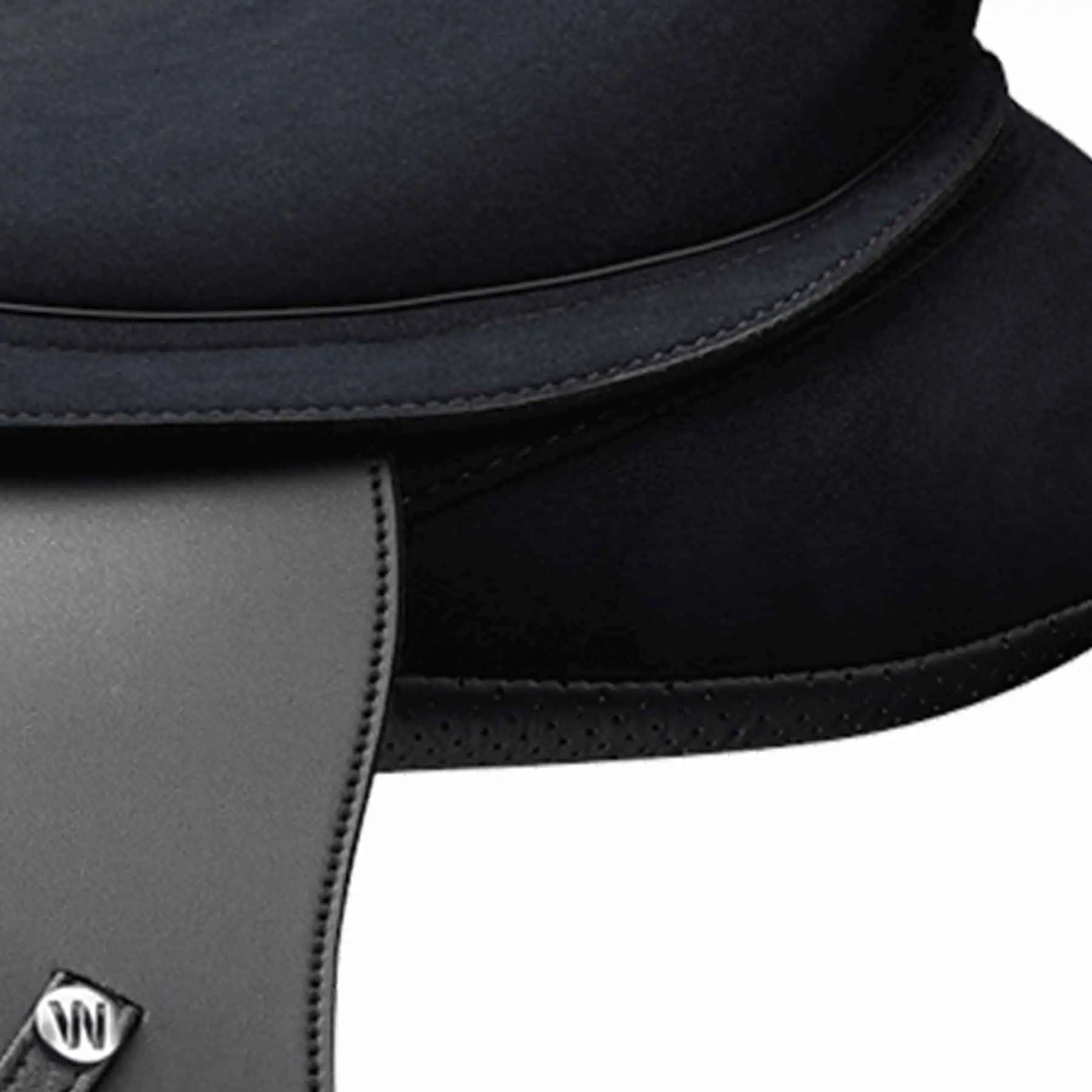 Selle mixte Wintec 2000 avec technologie HART, noire, 17"/43 cm