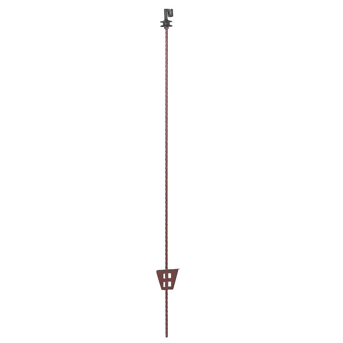 30 db kerek rugóacél karó 107 cm fej szigetelővel