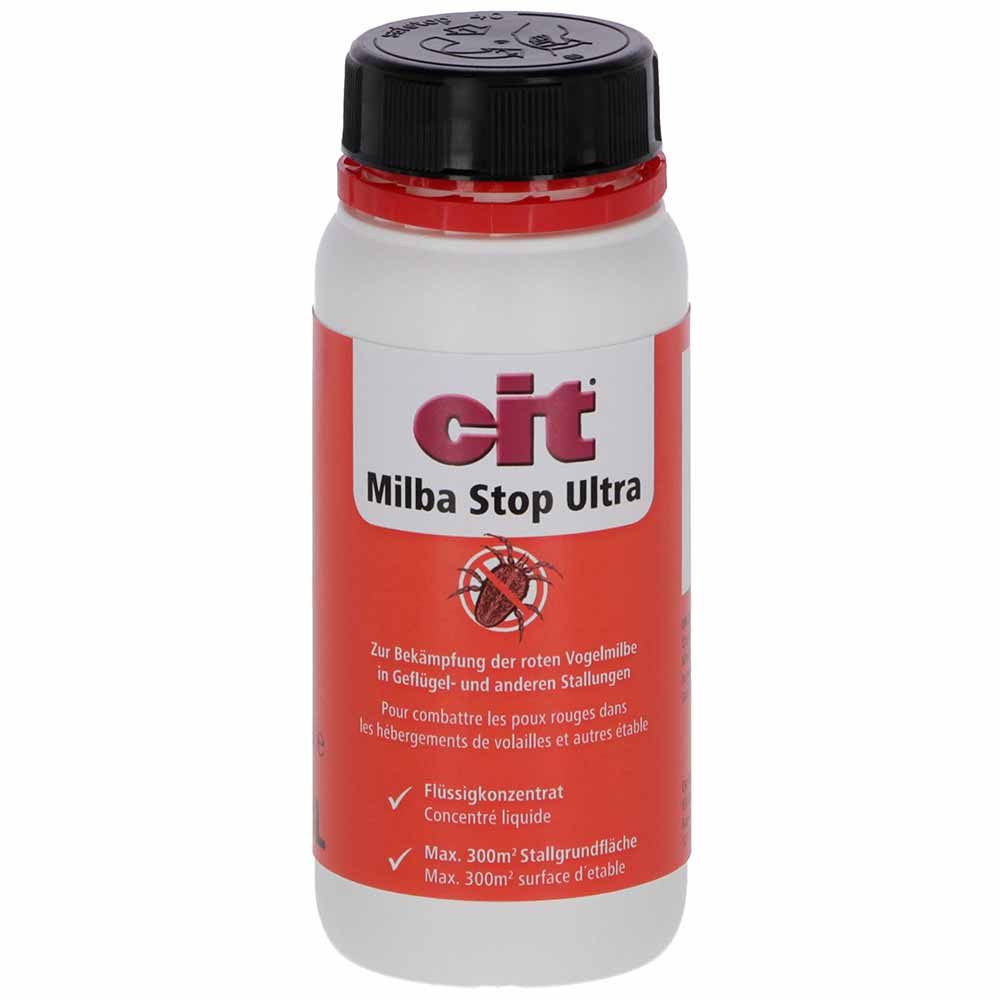 cit MilbaStop Ultra Flüssigkonzentrat gegen rote Vogelmilbe 250 ml
