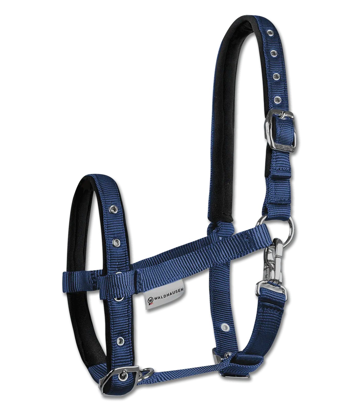 Waldhausen Foal Halter Triple, Adjustable with Nickel Fittings