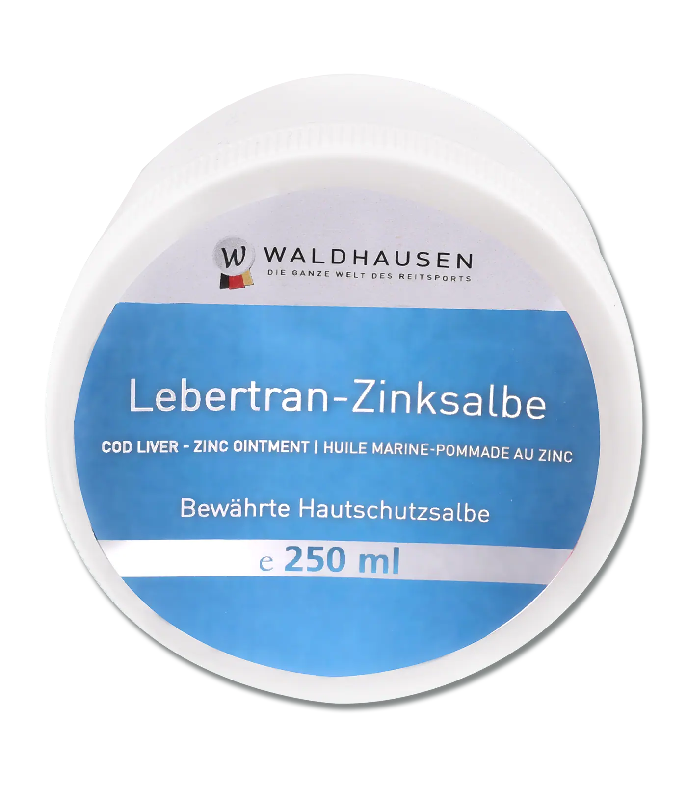 Cod liver oil-zinc salve, 250 g tin