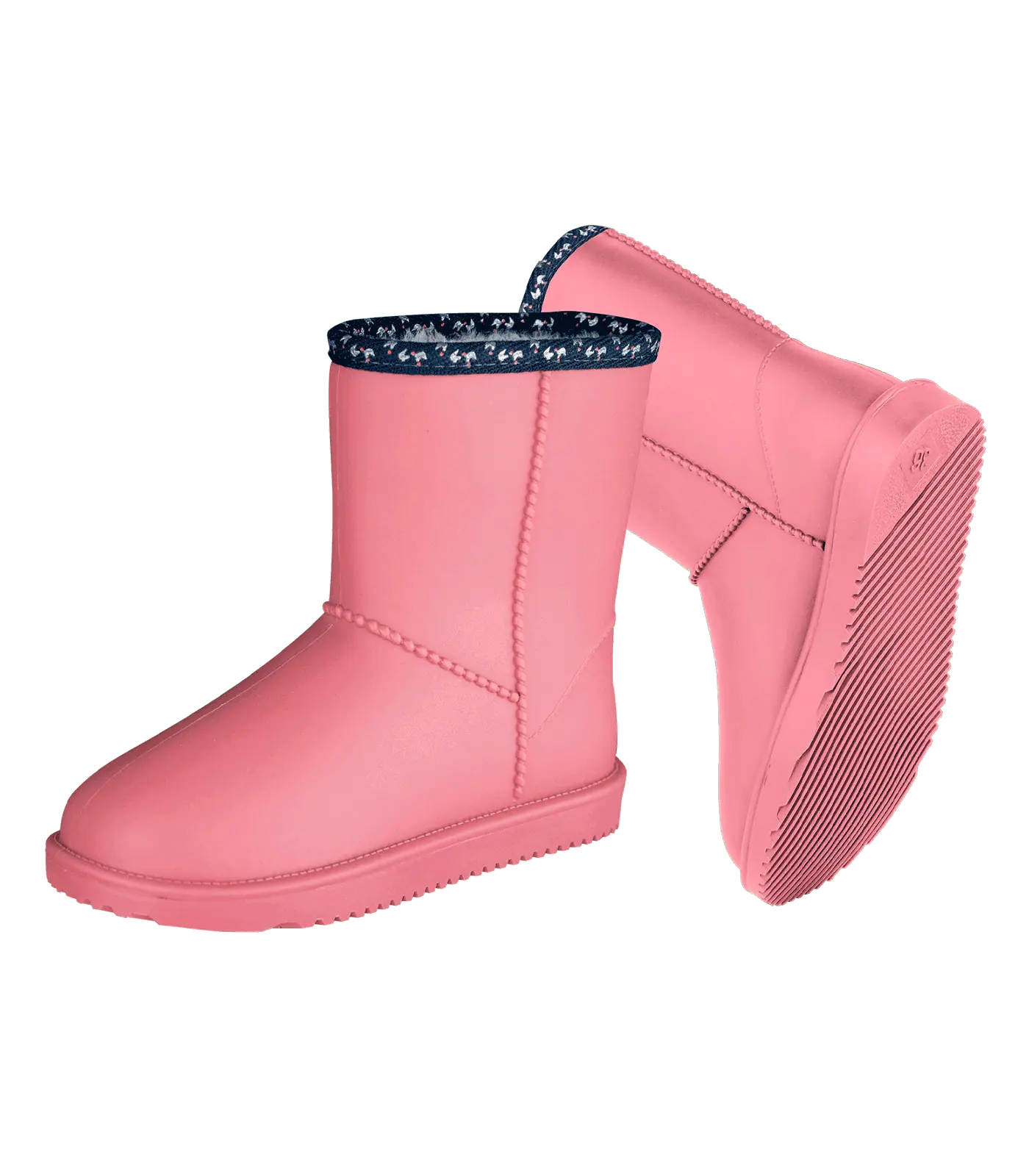 Bottines ELT Rainless Lucky Heart enfant, imperméables, vue de côté