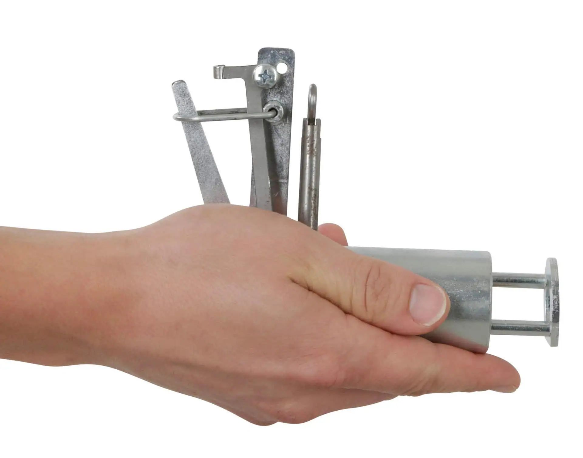 Cit Wühlmausfalle Selbstschussgerät VoleShot, Schussfalle, Lieferumfang, in der Hand