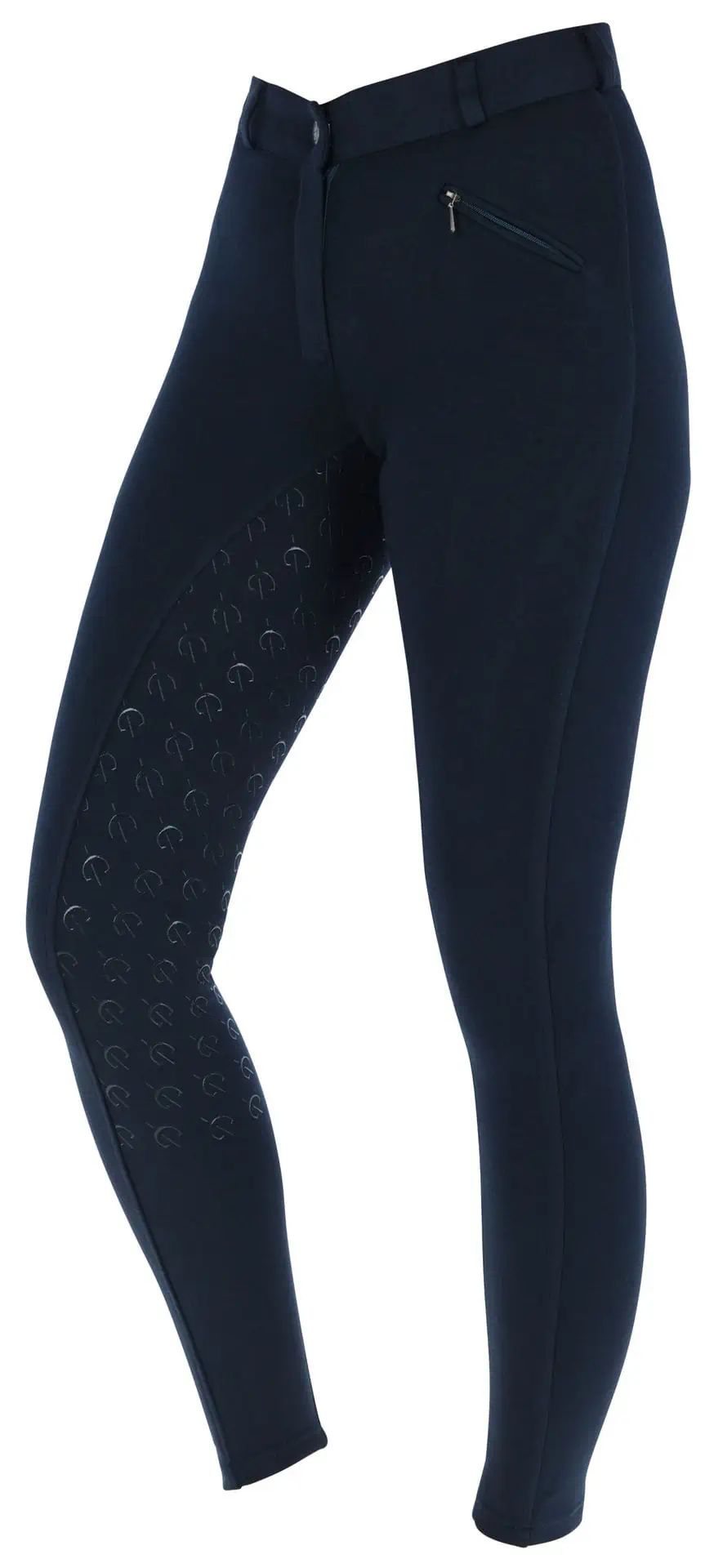 Pantalon d'équitation Organomic Covalliero pour femmes, fond de peau grip