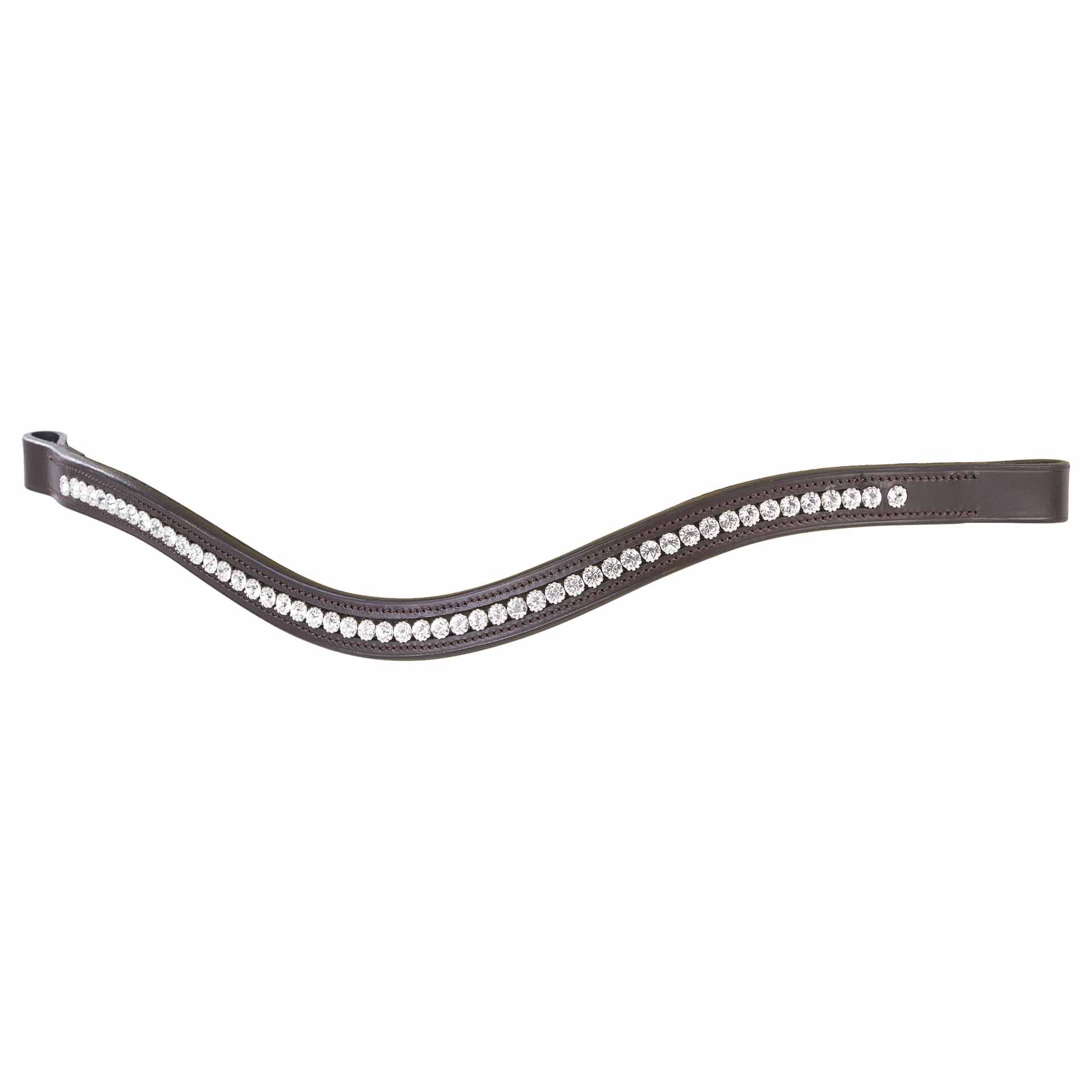 BUSSE Stirnband CLASSIC Pony braun/Kristall