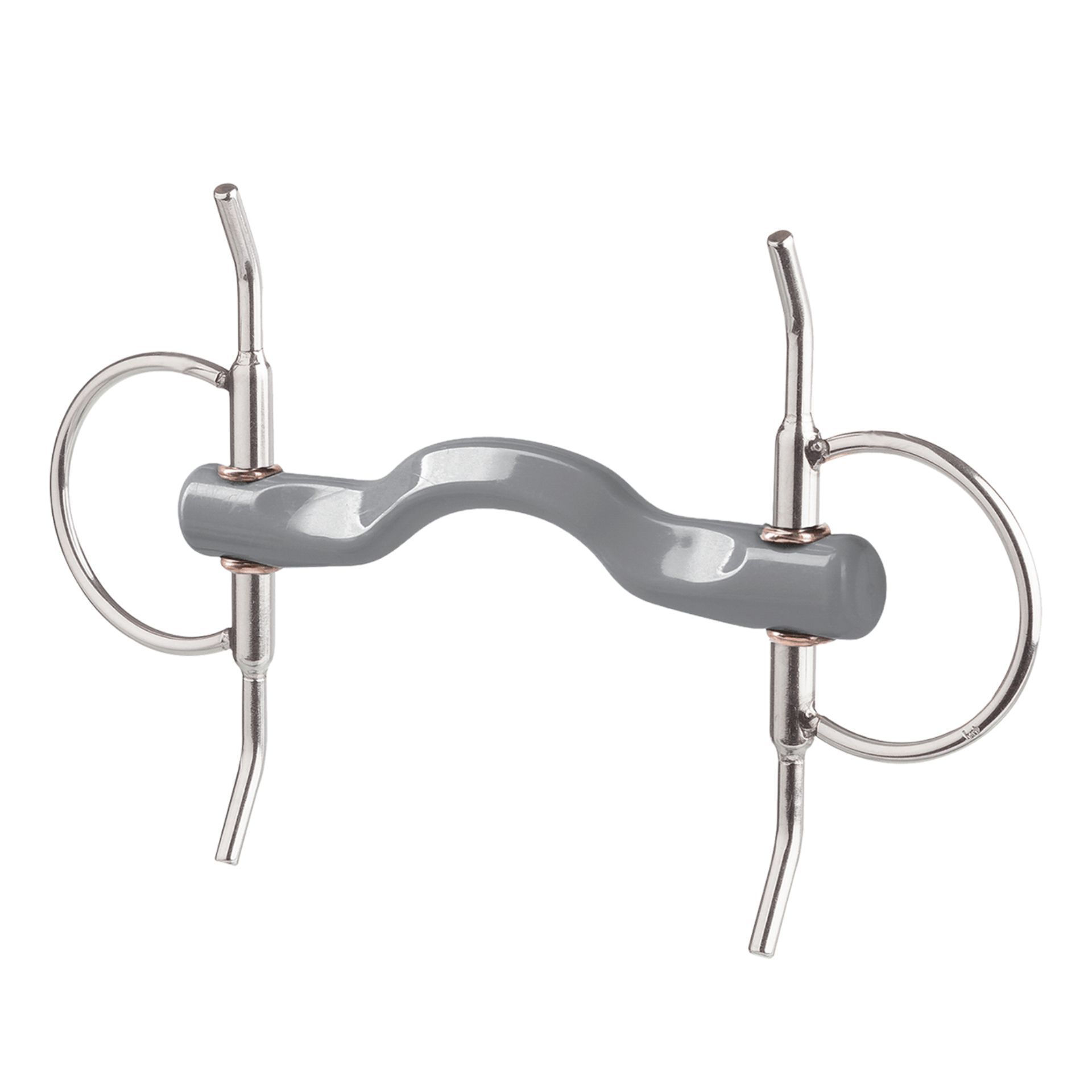 beris Full Cheek Bit with KONNEX Tongue Port Bar soft 13 cm