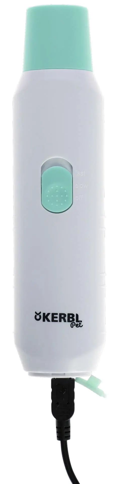 Kerbl Pet Meuleuse à Griffes Chien & Chat, Batterie, Blanc, 15,5 cm