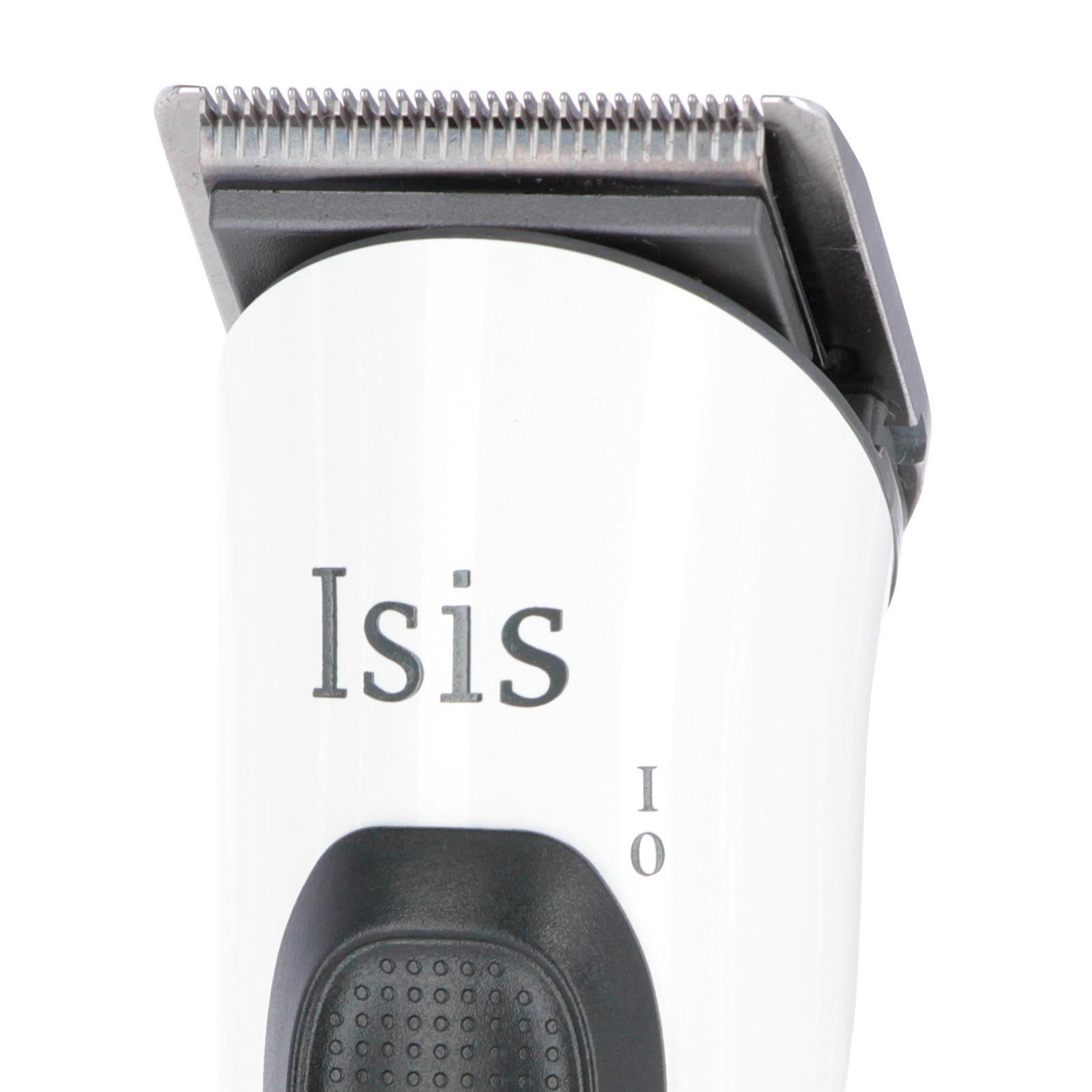 Aesculap Isis mașină de tuns cu acumulator, trimmer pentru labe și față, detaliu, logo